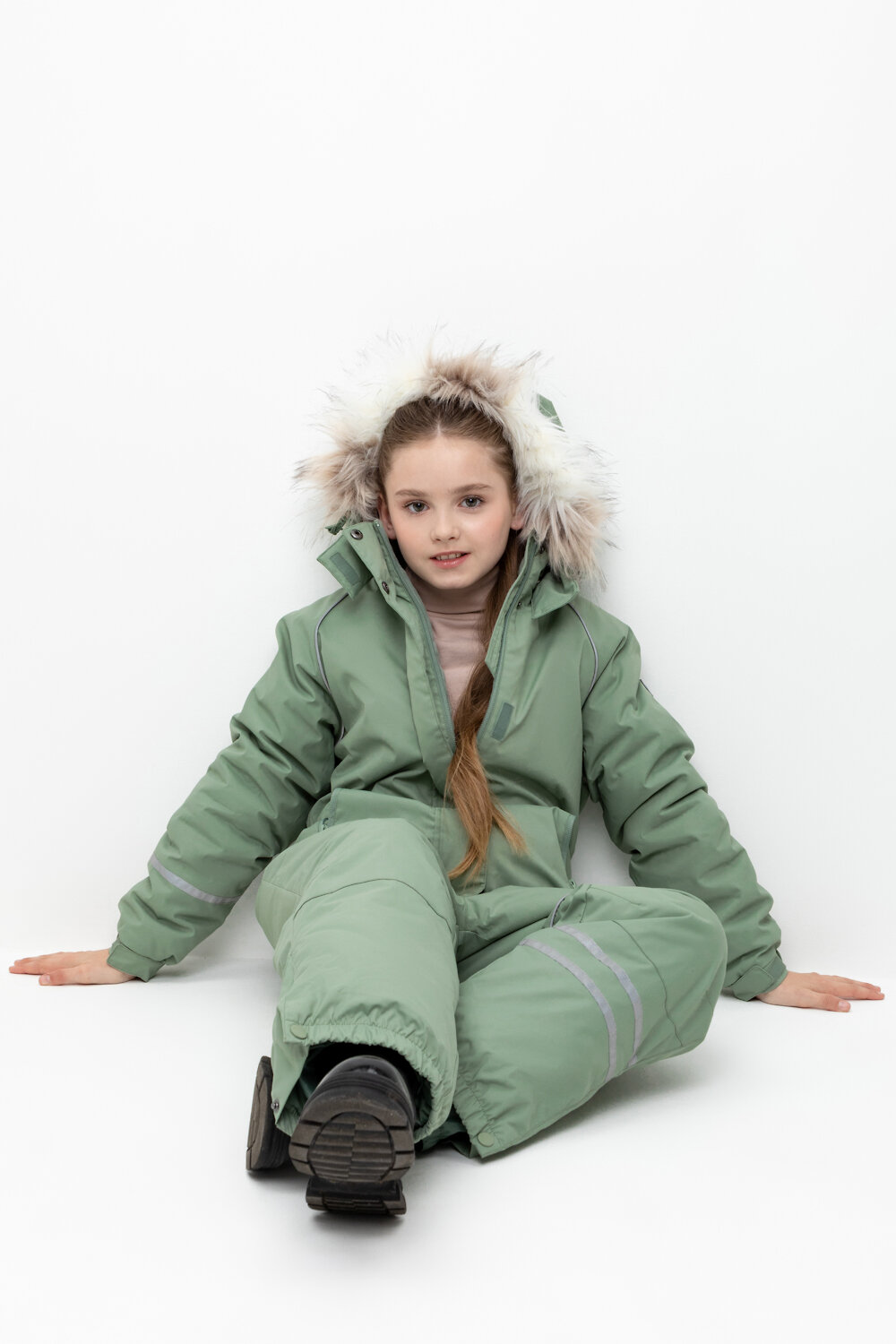 CROCKID Комбинезон 307412 ВК 60102/1 ГР (122-158) полынь