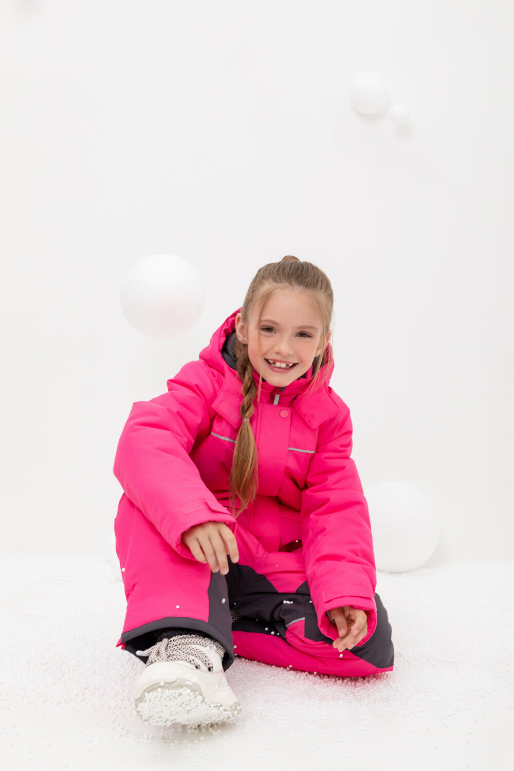 CROCKID Комбинезон 307436 ВК 60101/1 УЗГ (122-158) темно-розовый