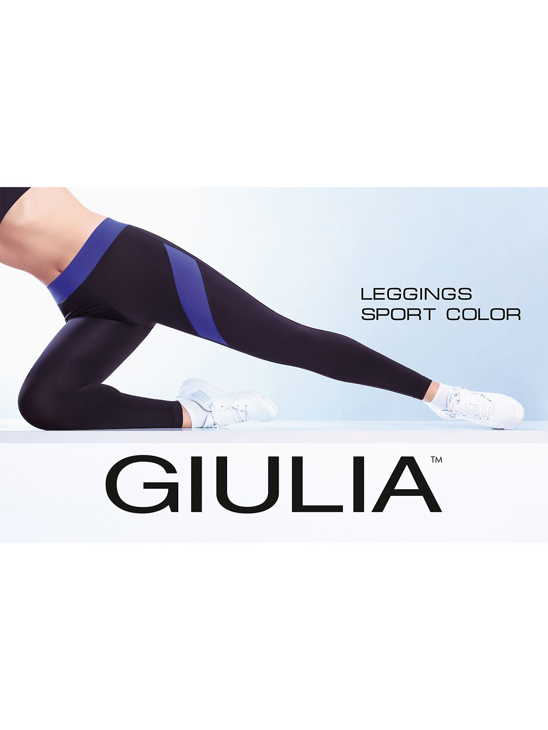 JS Giulia Легинсы 307836 LEGGINGS SPORT COLOR deep blue