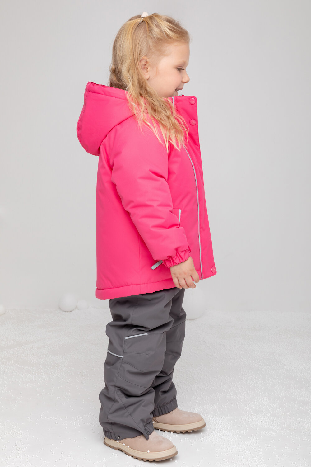 CROCKID Куртка 308008 ВК 38096/1 ГР ( 92-122) темно-розовый