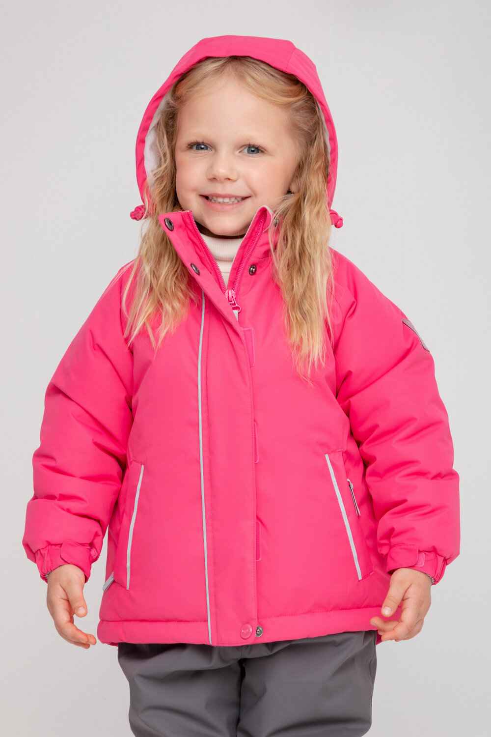 CROCKID Куртка 308008 ВК 38096/1 ГР ( 92-122) темно-розовый