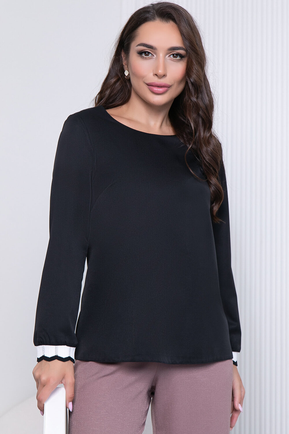 LT Collection Блуза 309186 Б7191 чёрный
