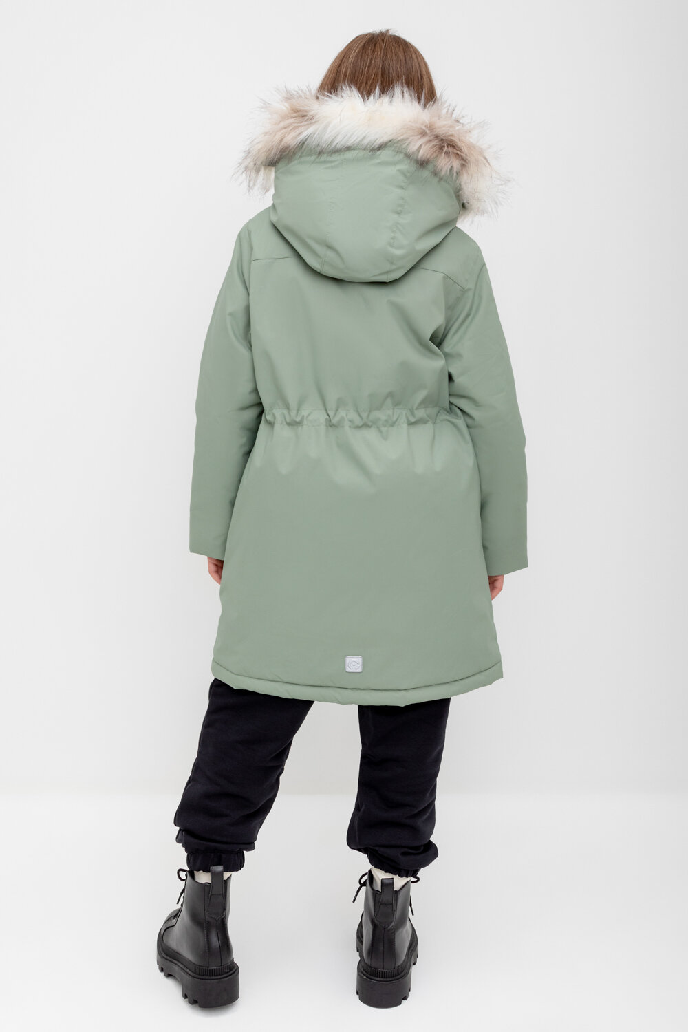 CROCKID Пальто 309983 ВК 38107/2 ГР полынь
