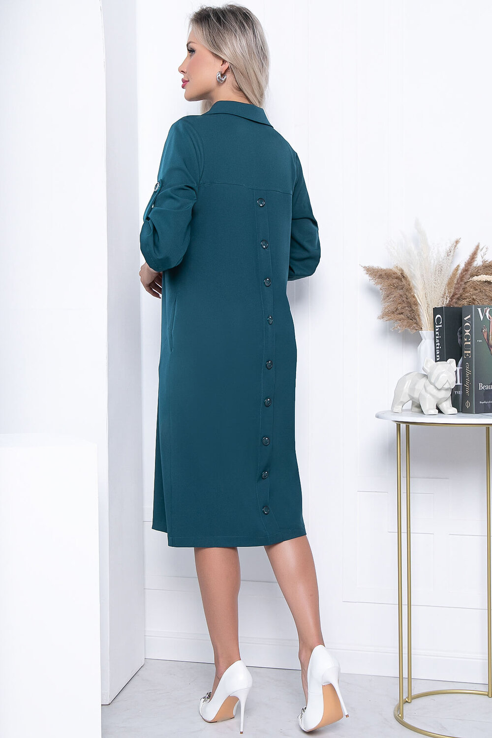 LT Collection Платье 310235 П7119 зелёный
