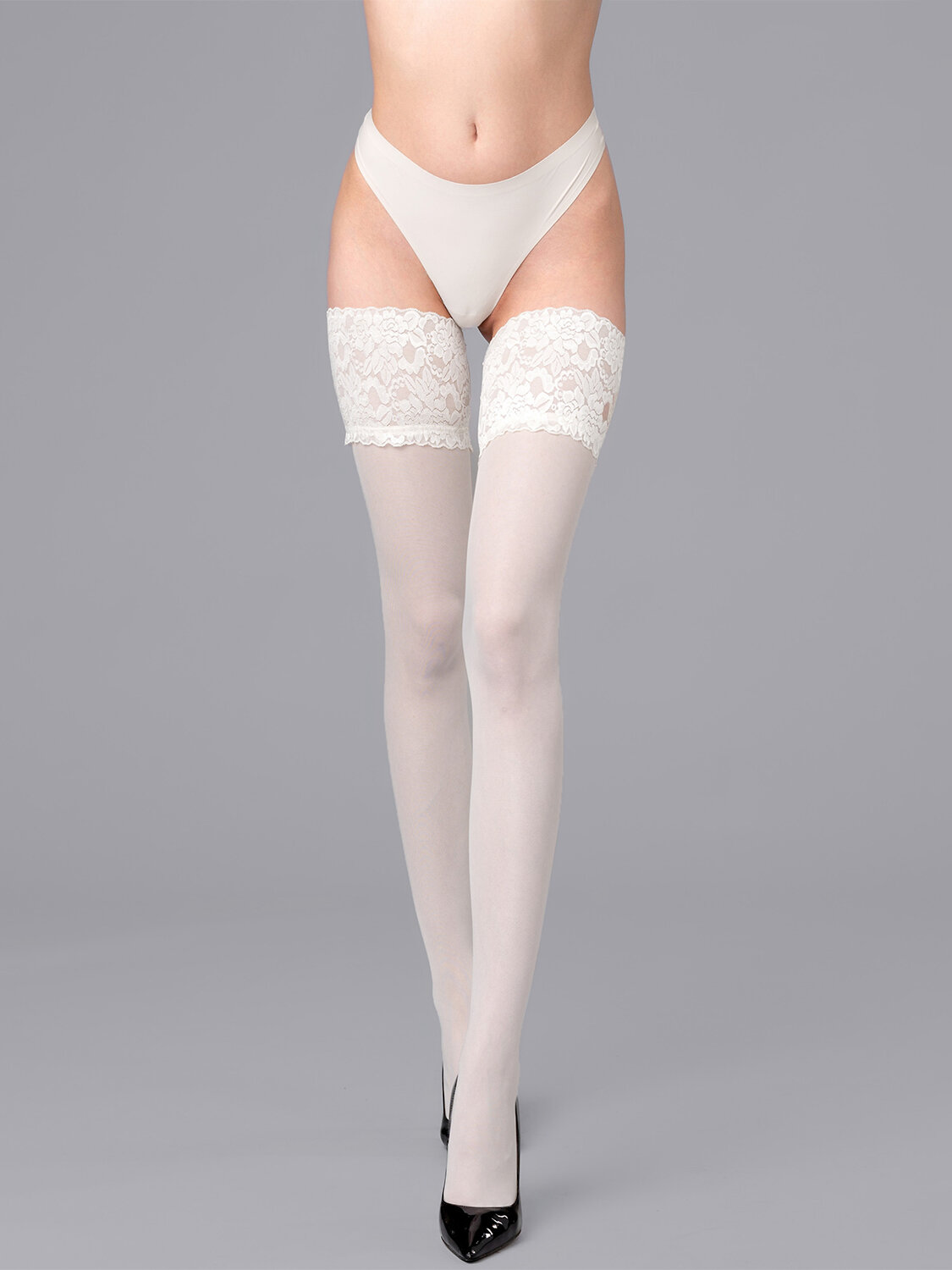 JS Giulia Чулки 310899 PASSION 40 LUX bianco