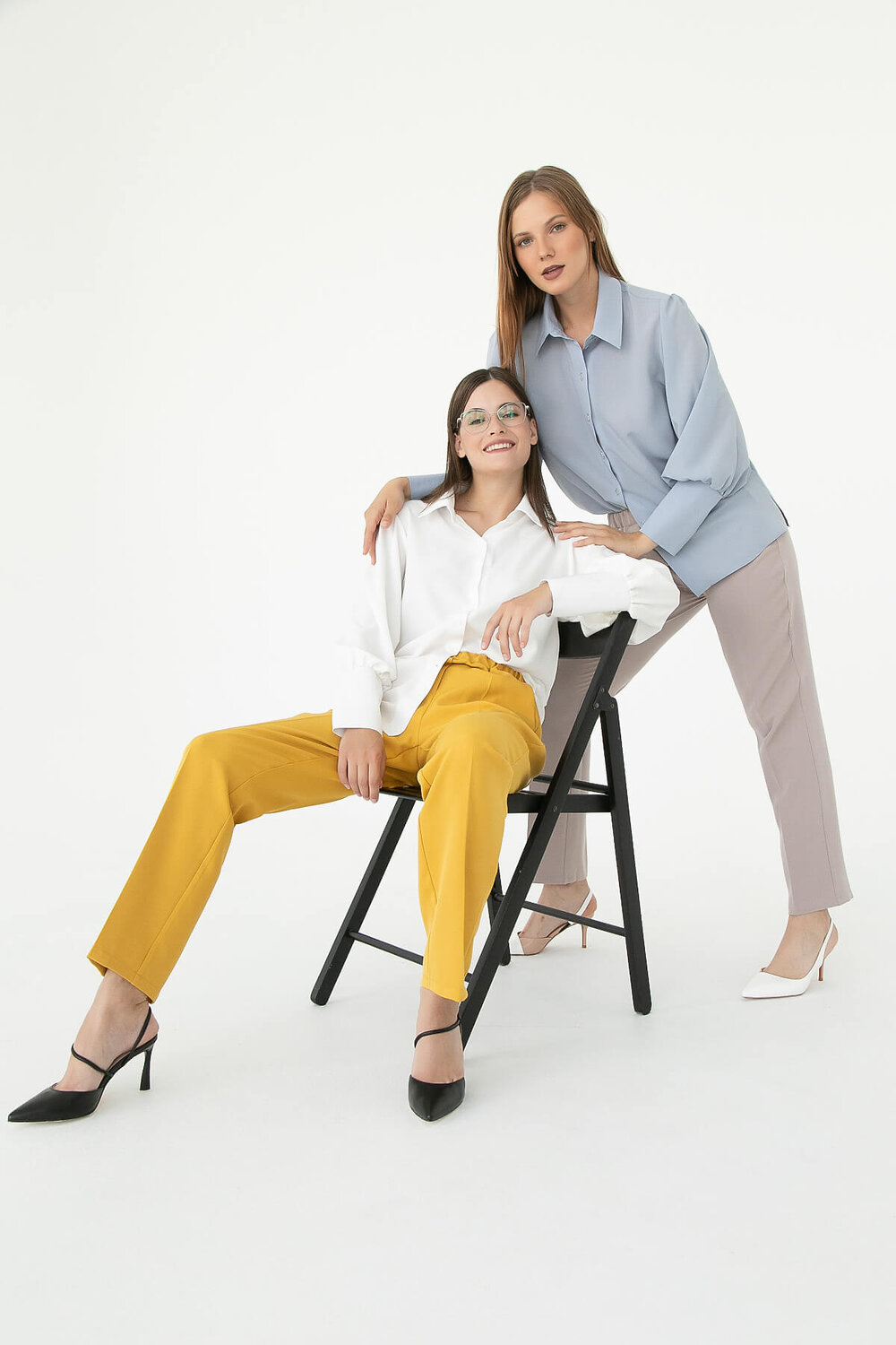 LT Collection Блуза 310954 Б7138 белый