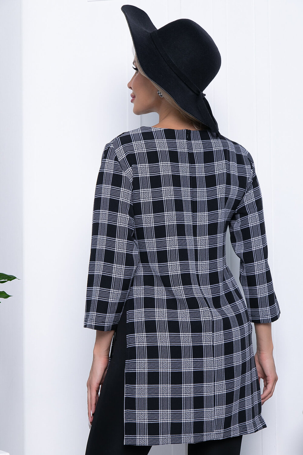 LT Collection Туника 310968 Б7213 серый, чёрный