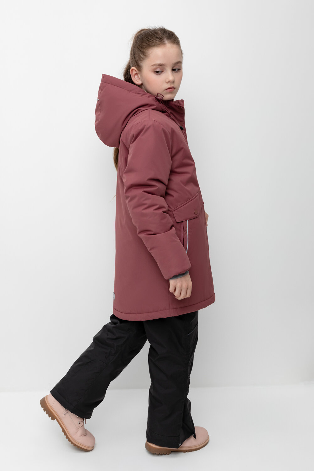 CROCKID Пальто 311067 ВК 38106/2 ГР дикий имбирь