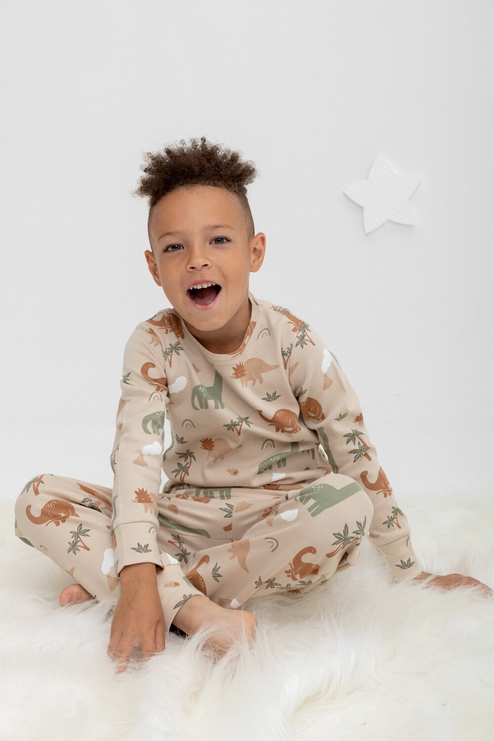 CROCKID Пижама 311354 К 1552 бежевый