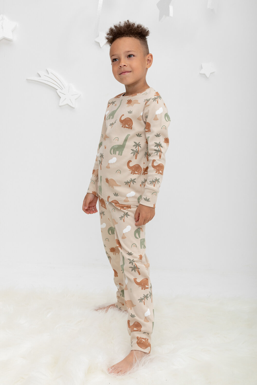 CROCKID Пижама 311354 К 1552 бежевый