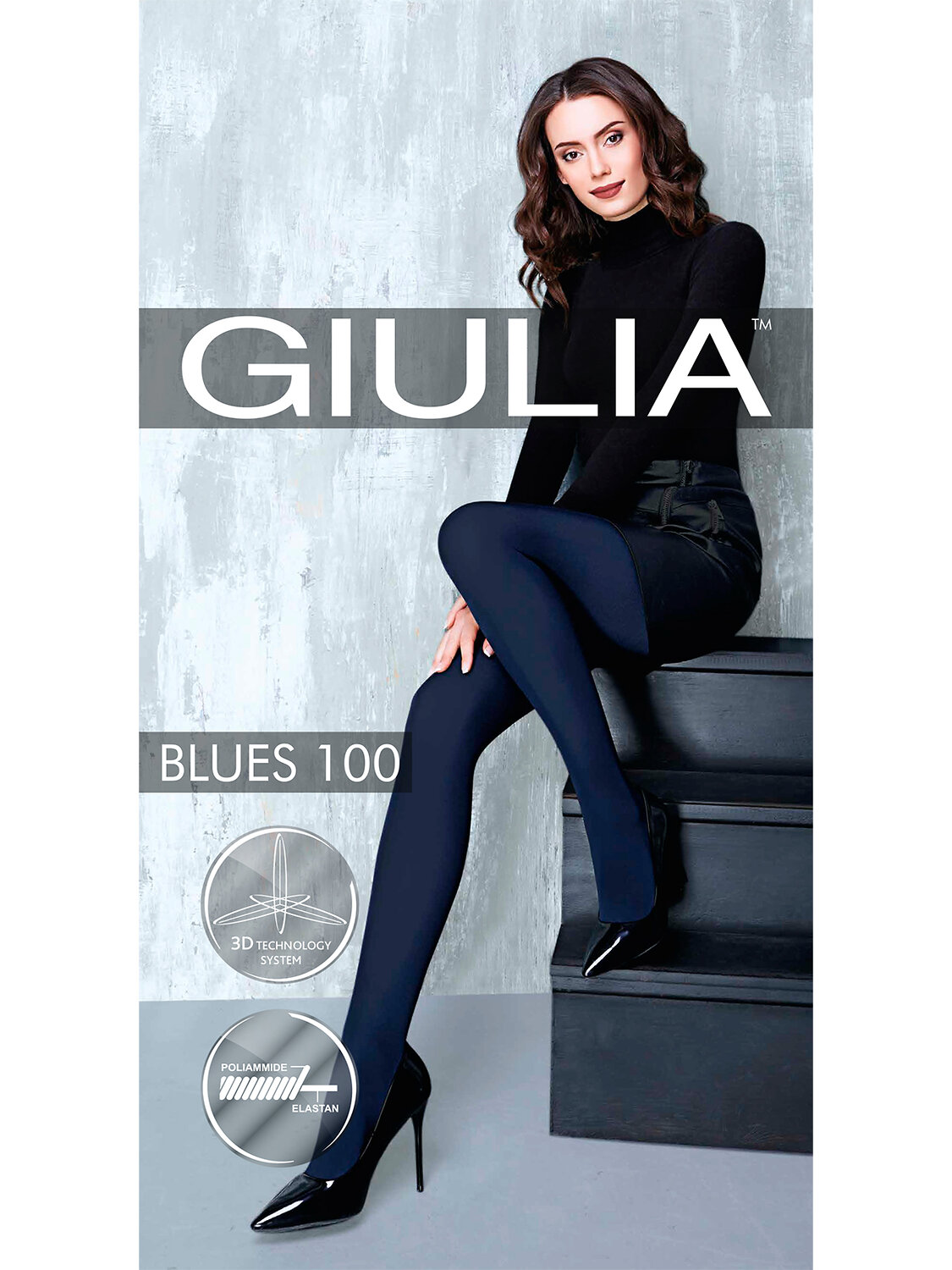 JS Giulia Колготки 312251 BLUES 100