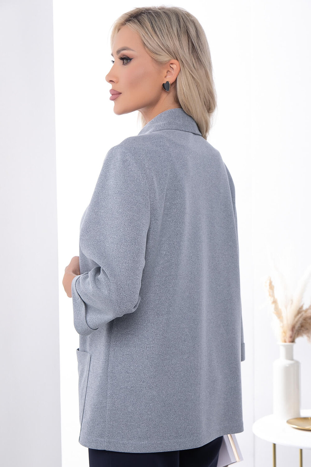 LT Collection Жакет 313463 Б7229 серо-голубой