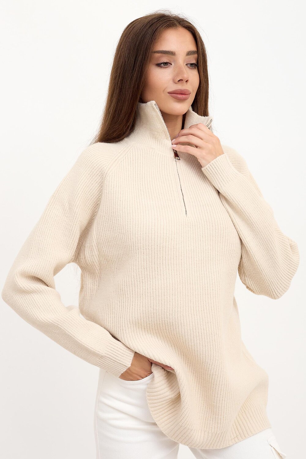 Lika Dress Свитер 313705 9608 Молочный