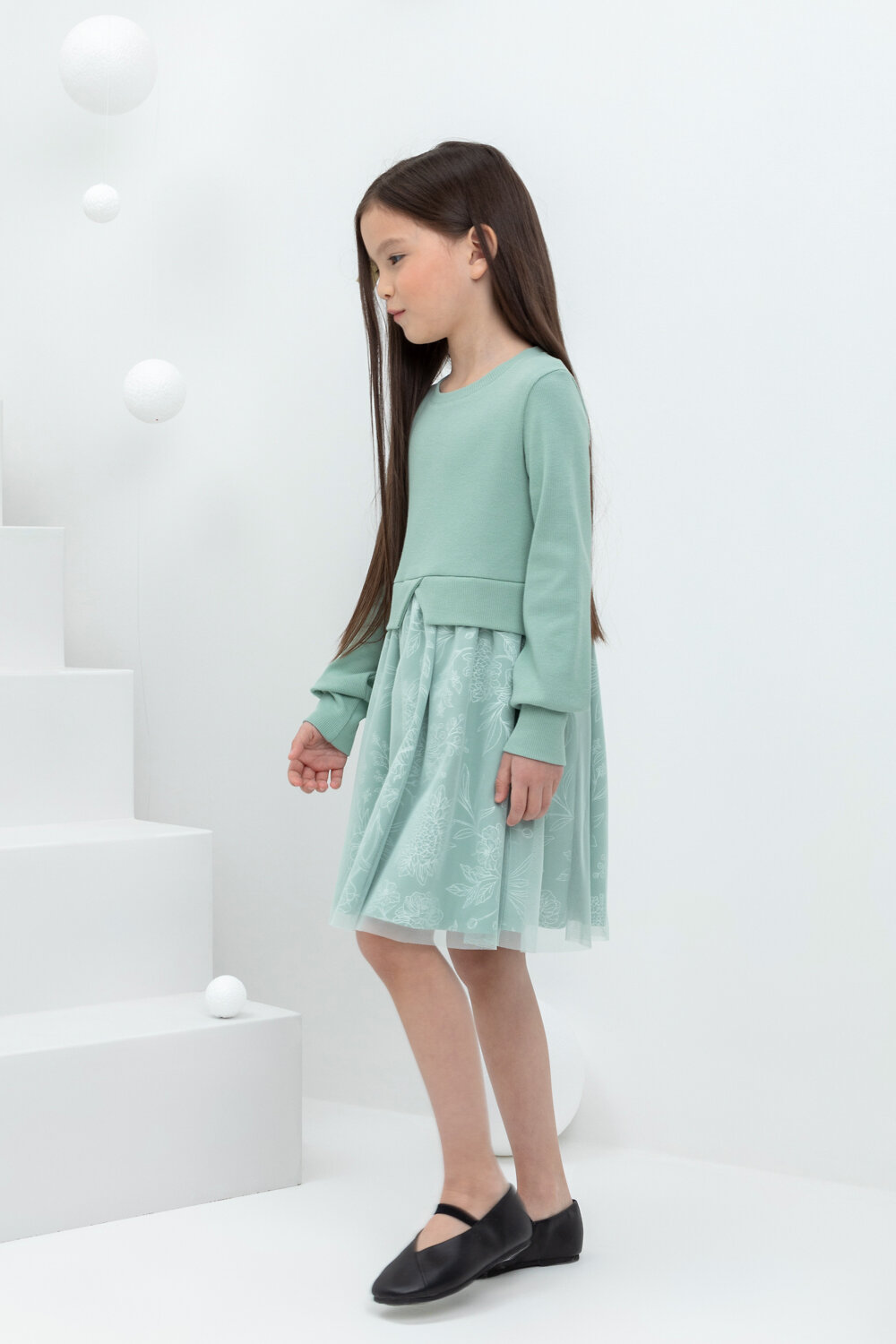 CROCKID Платье 313761 КР 5833 голубой прибой