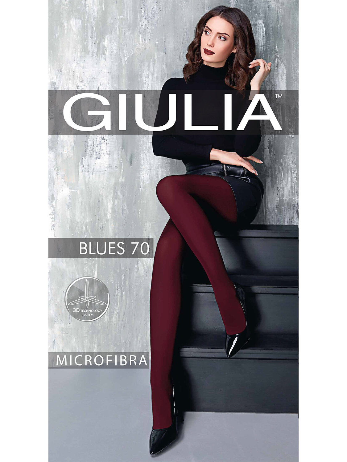 JS Giulia Колготки 315215 BLUES 70 deep purple