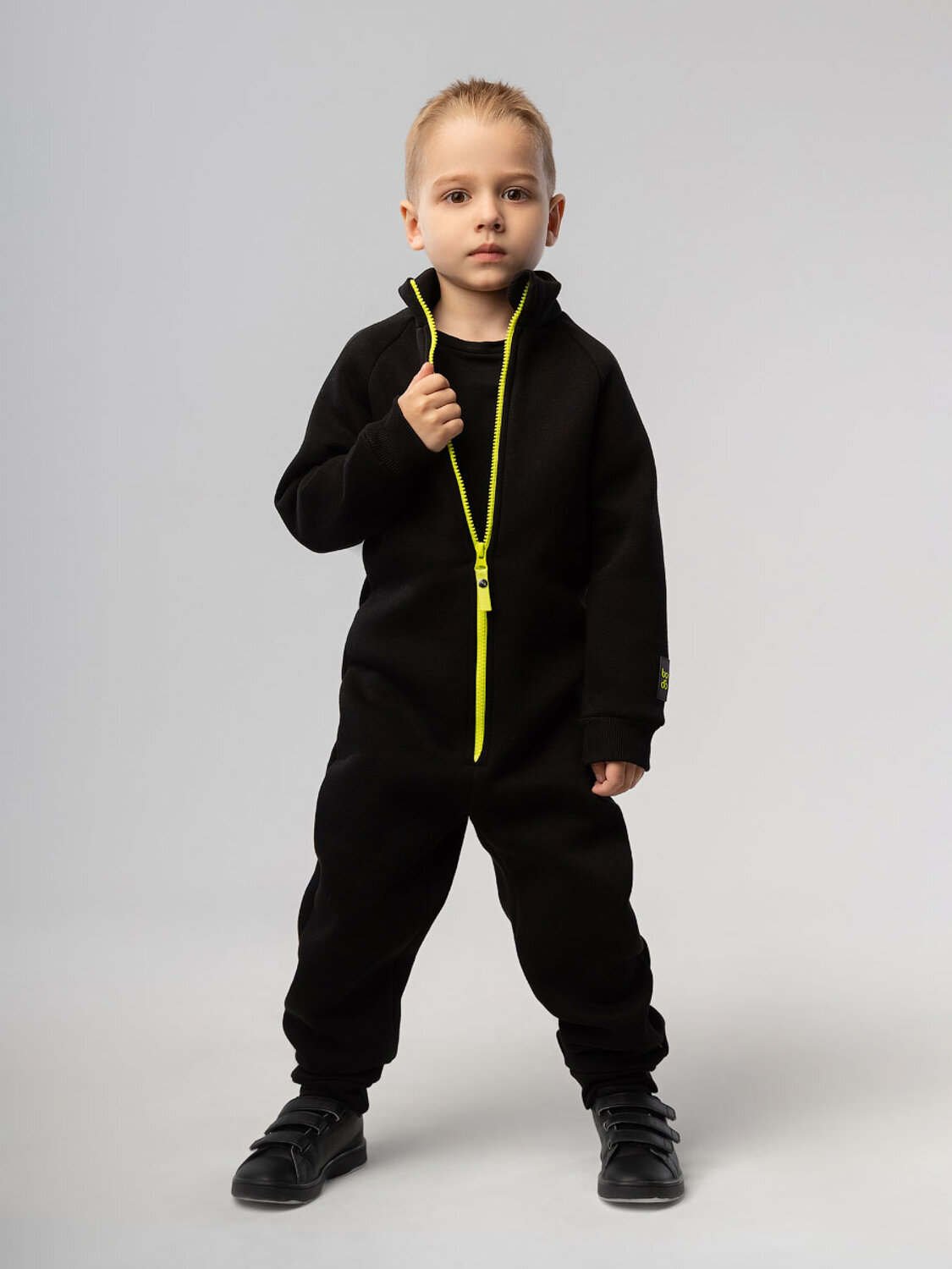 Bodo Комбинезон 315578 9-185U черный (салатовый)