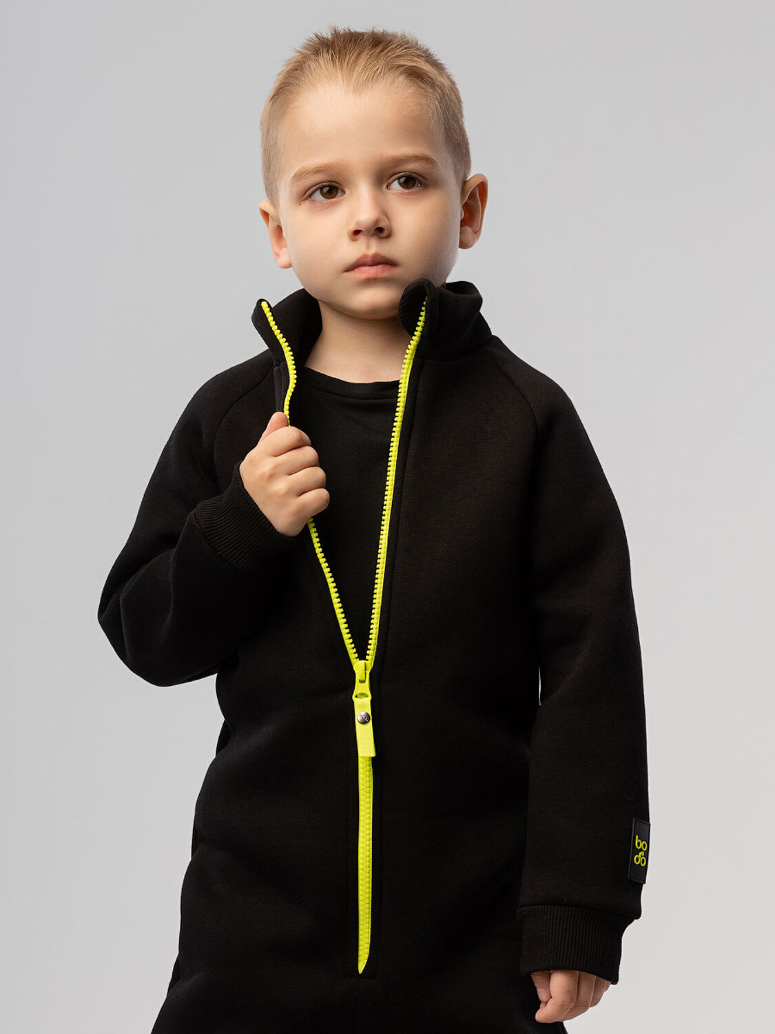 Bodo Комбинезон 315578 9-185U черный (салатовый)