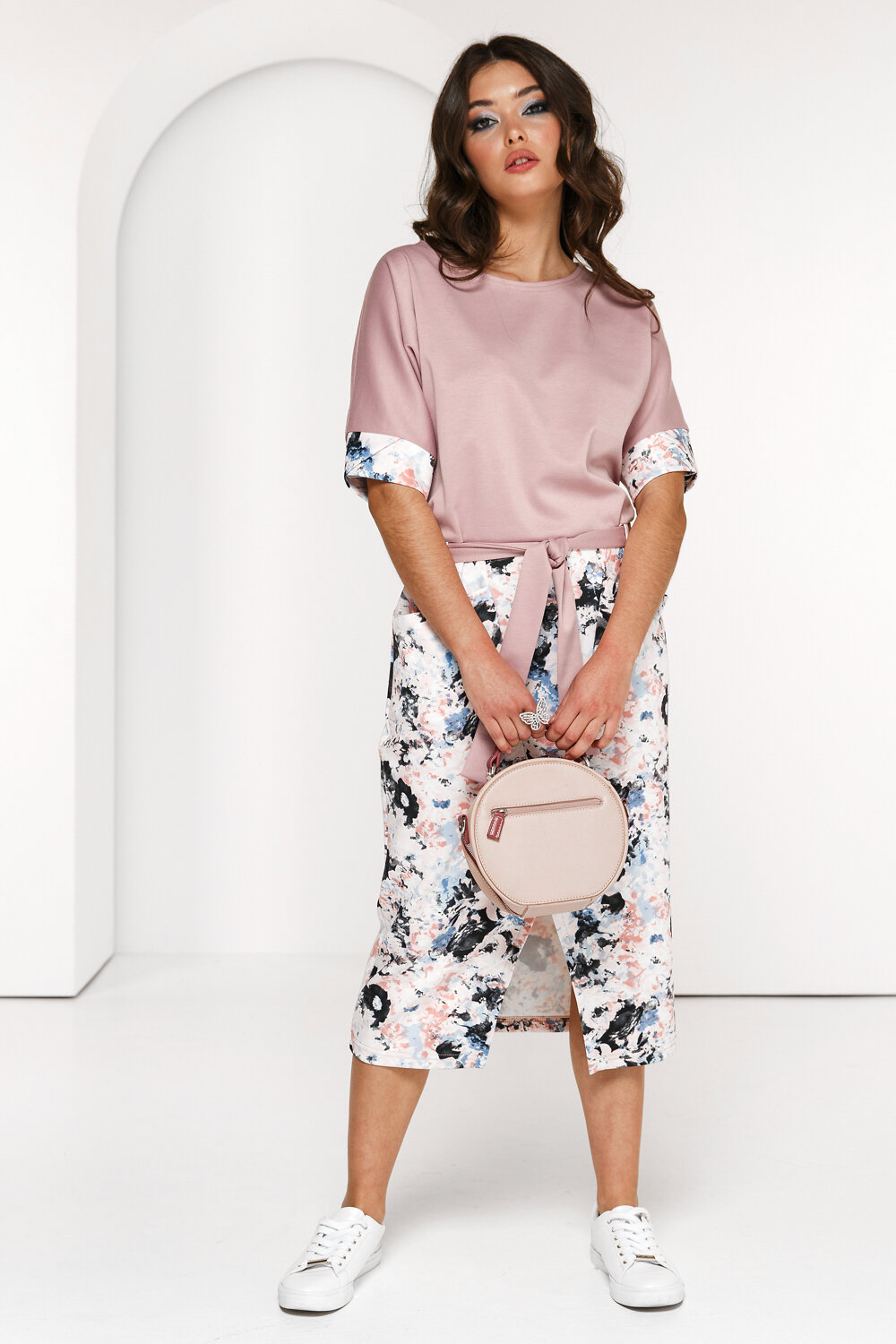 LT Collection Платье 318137 П2149 пудра (нежно-розовый)
