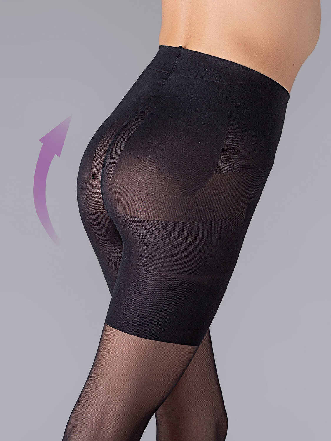 JS Giulia Колготки 318158 EFFECT UP 40 COMFORT nero