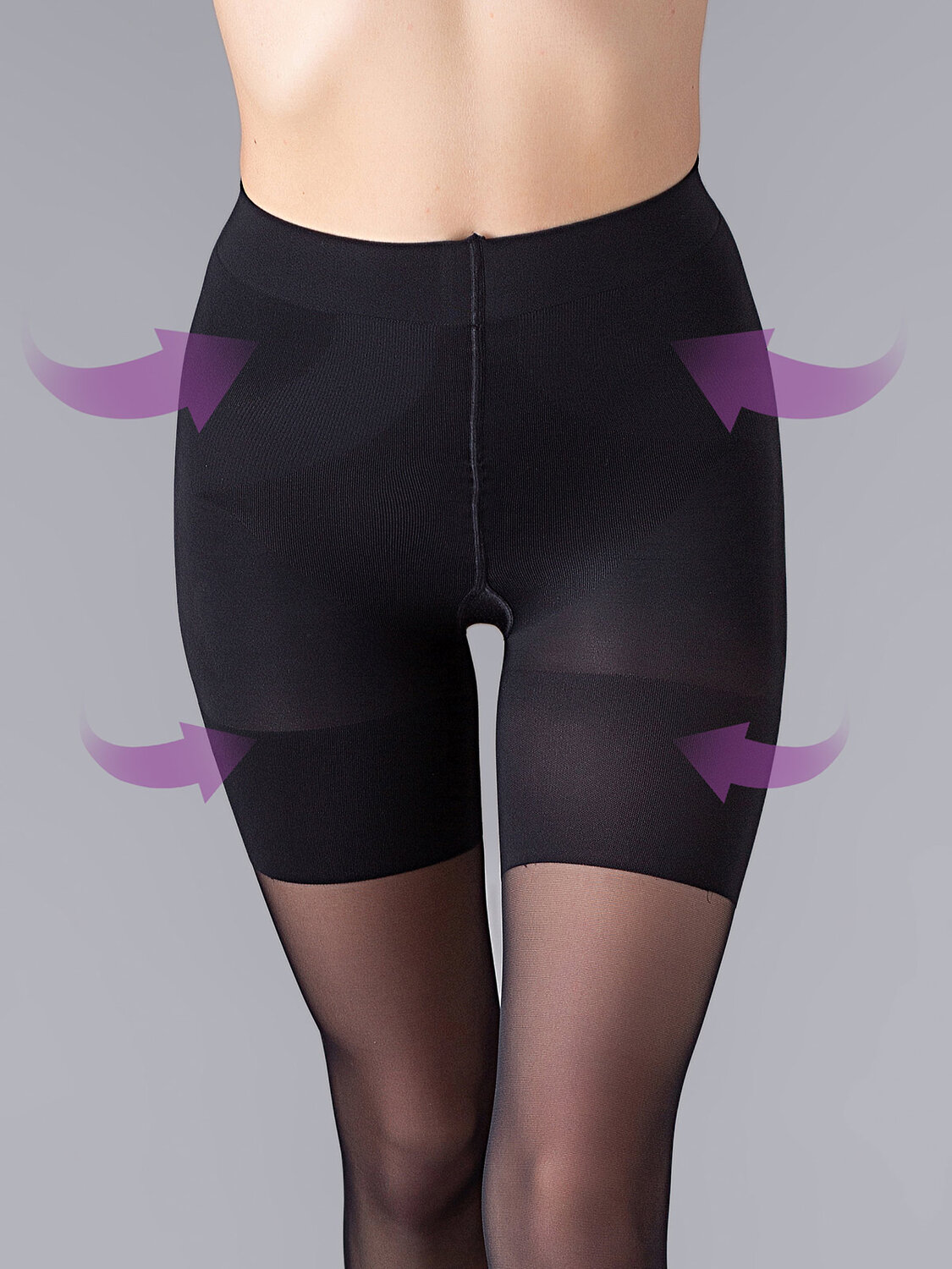 JS Giulia Колготки 318158 EFFECT UP 40 COMFORT nero