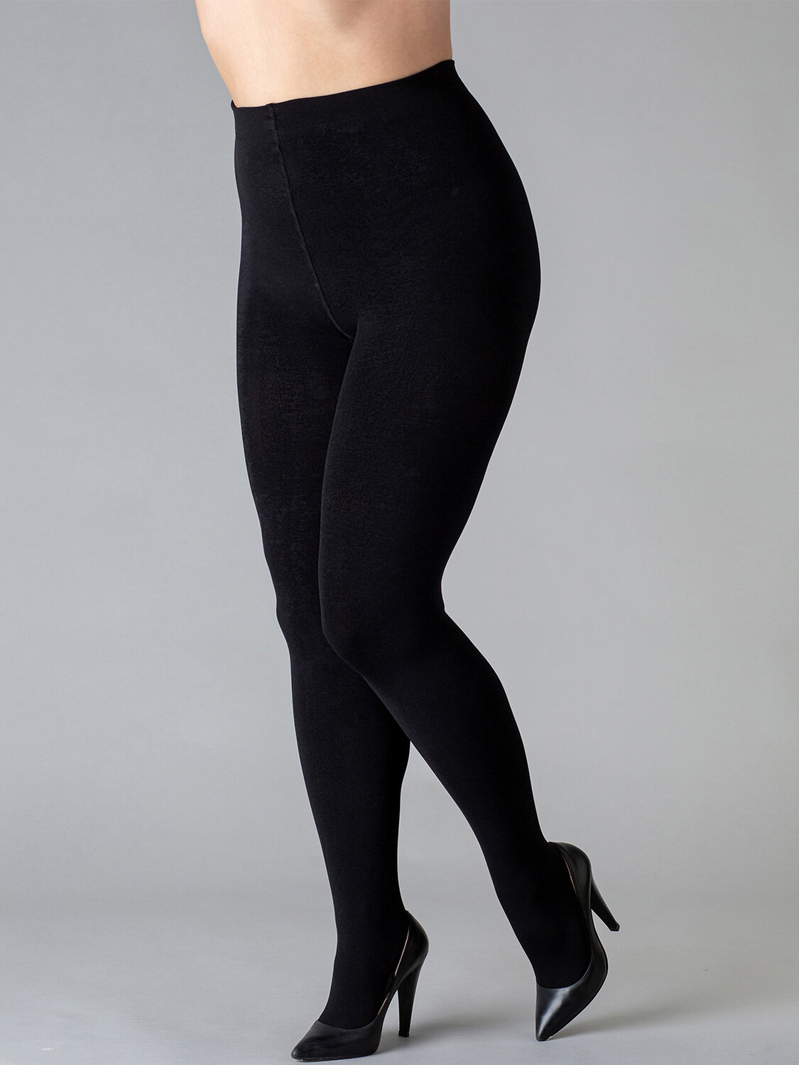 JS Giulia Колготки 318160 POSITIVE MICROPLUSH 200 nero