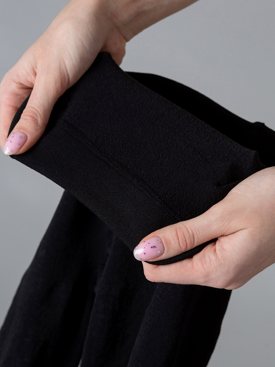 JS Giulia Колготки 318160 POSITIVE MICROPLUSH 200 nero