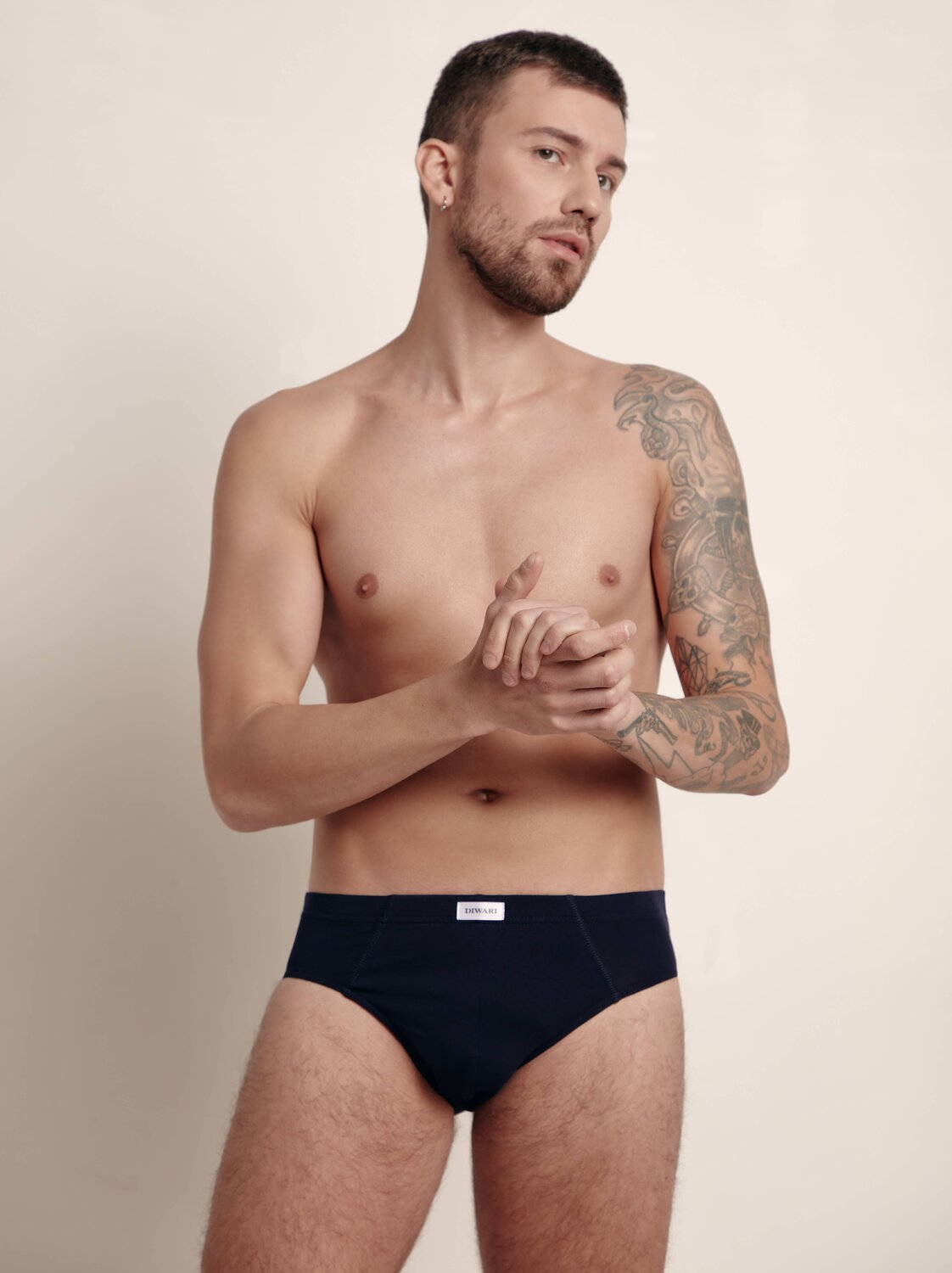 DiWaRi Трусы 318388 BASIC MEN MSL 2128 dark navy