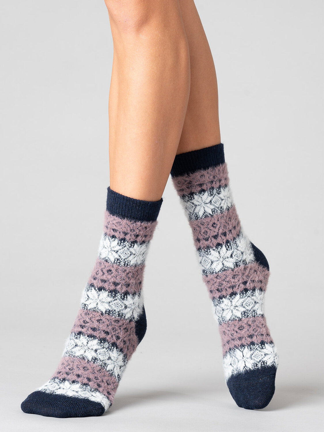 JS Giulia Носки 318484 WS3 WOOL 2304 navy