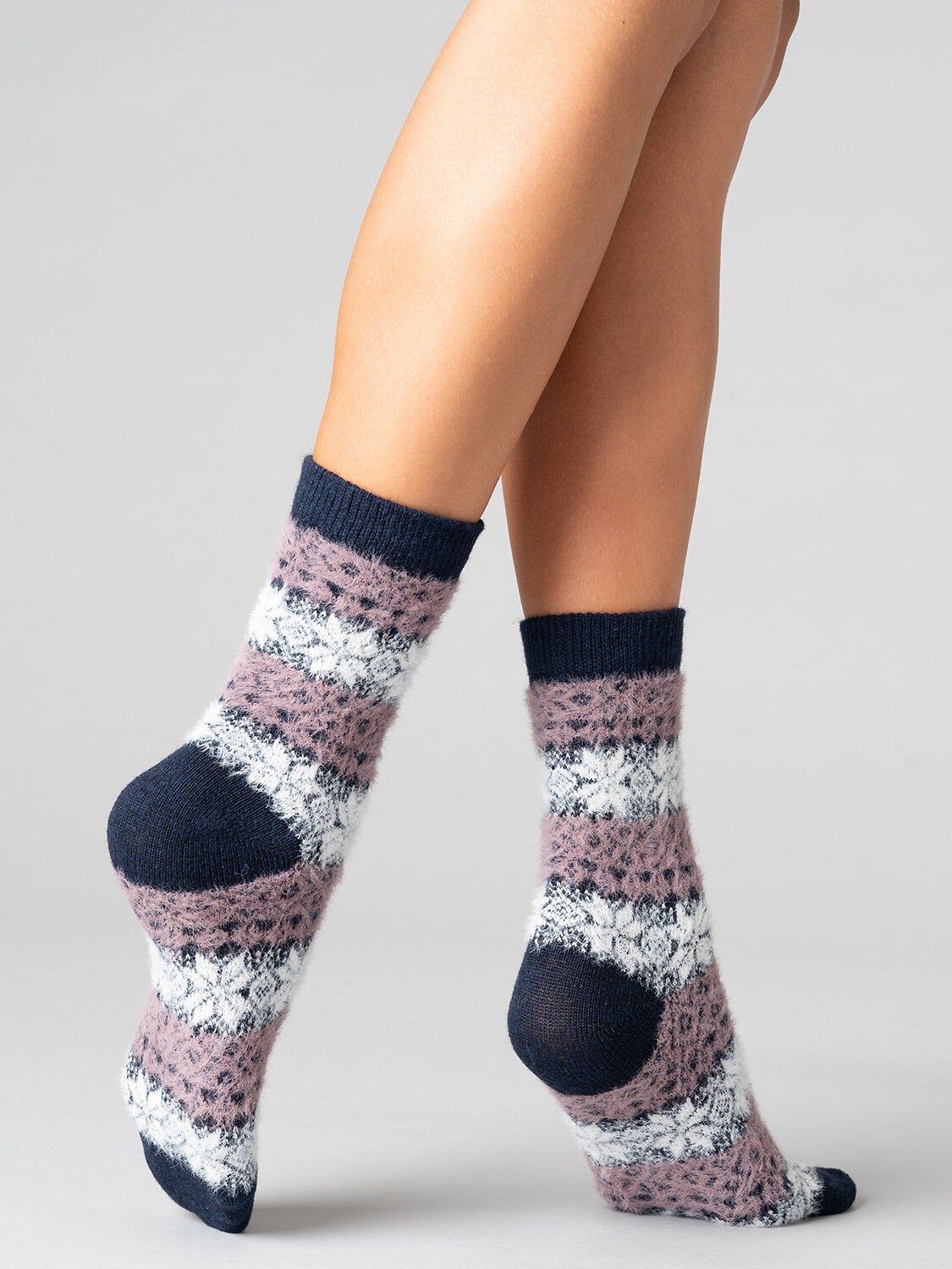 JS Giulia Носки 318484 WS3 WOOL 2304 navy