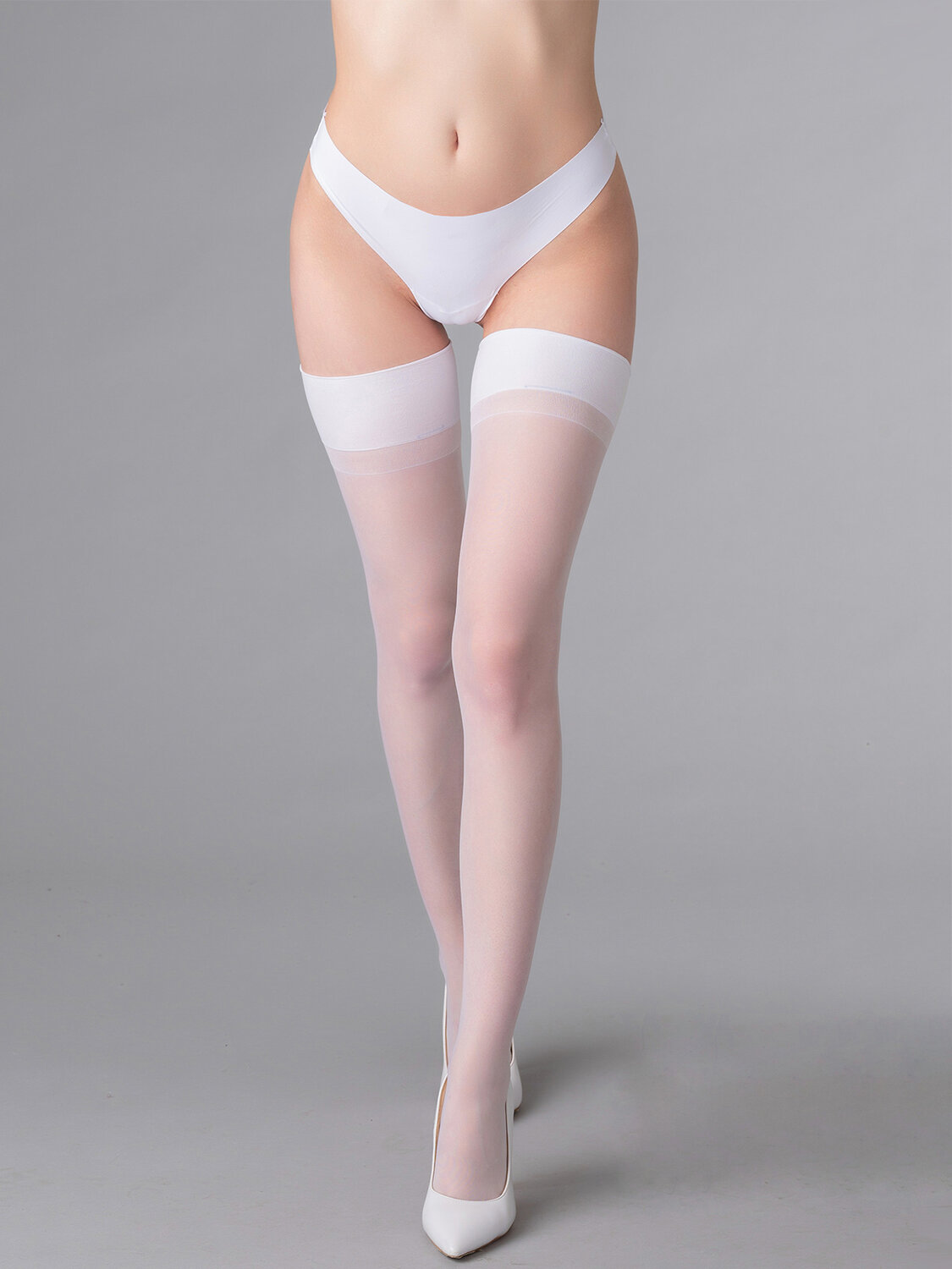 JS Giulia Чулки 319346 SEGRETO 02 bianco
