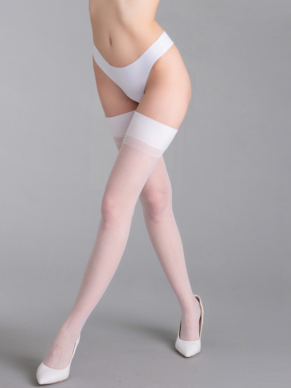 JS Giulia Чулки 319346 SEGRETO 02 bianco