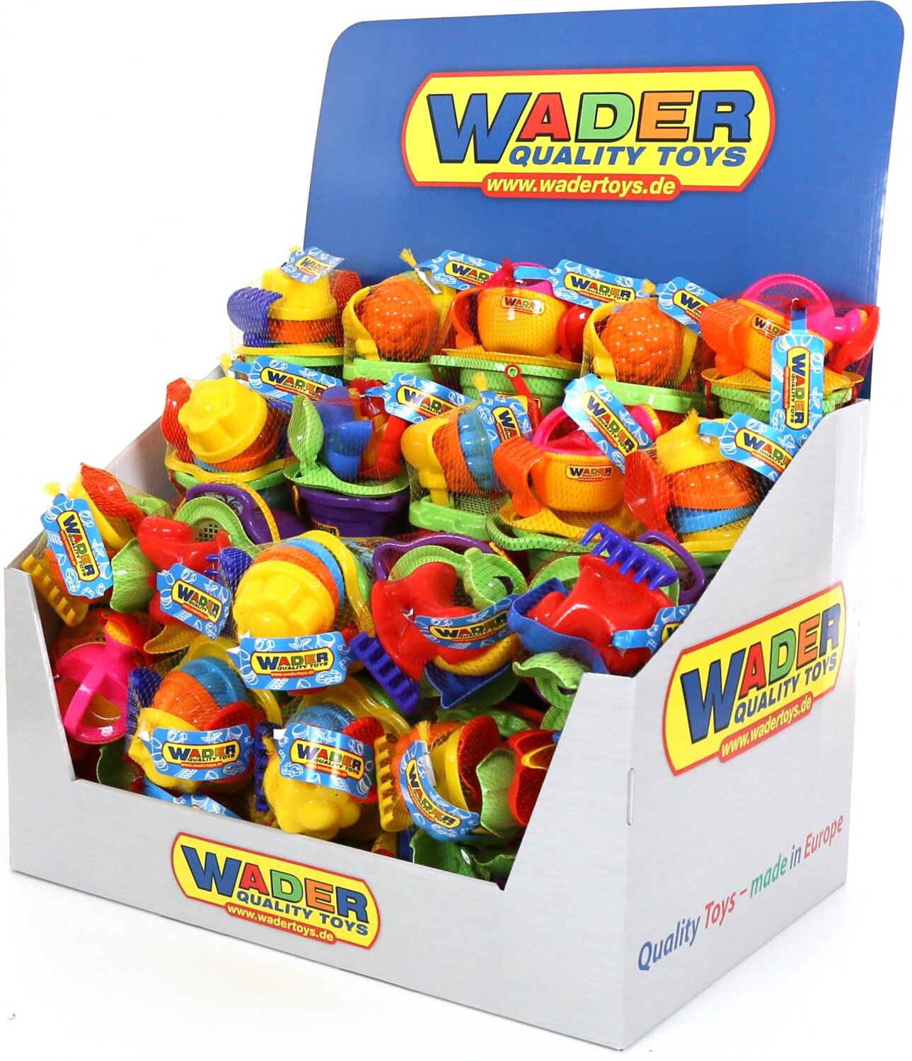 Полесье Набор песочный (дисплей №62) Wader 320102 50694