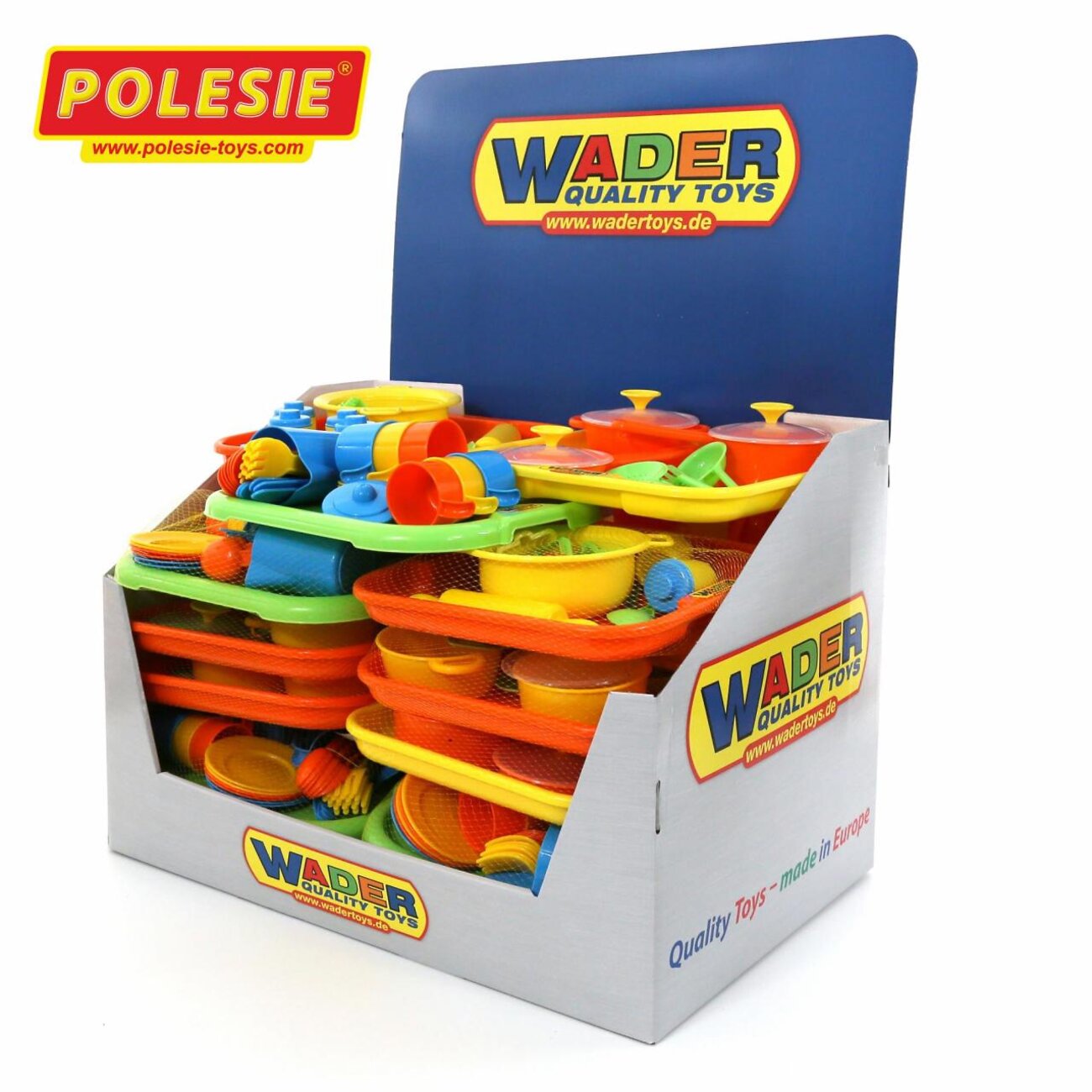 Wader Набор детской посуды (дисплей №59) Wader 320136 50298