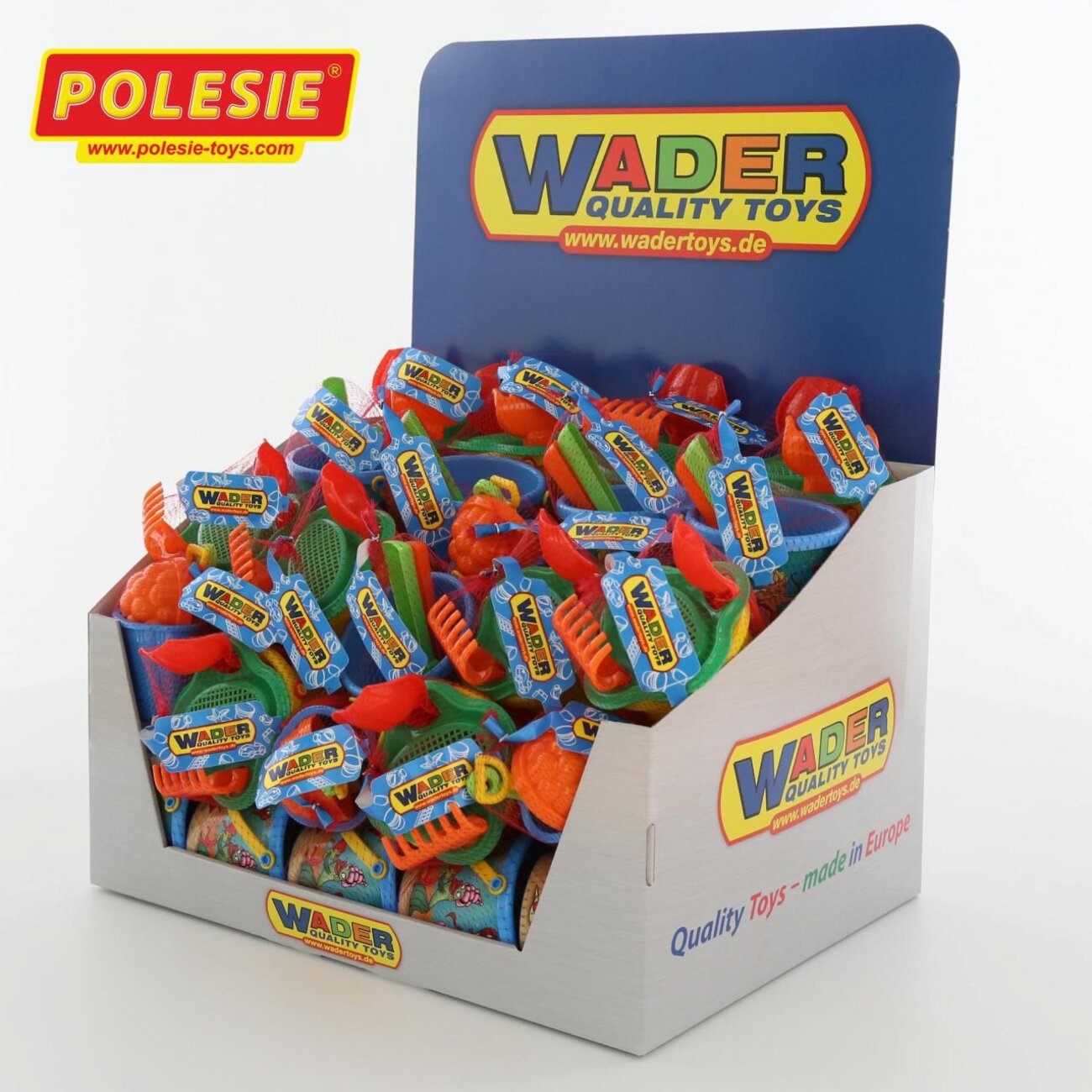 Полесье Набор песочный (дисплей №63) Wader 320137 50717
