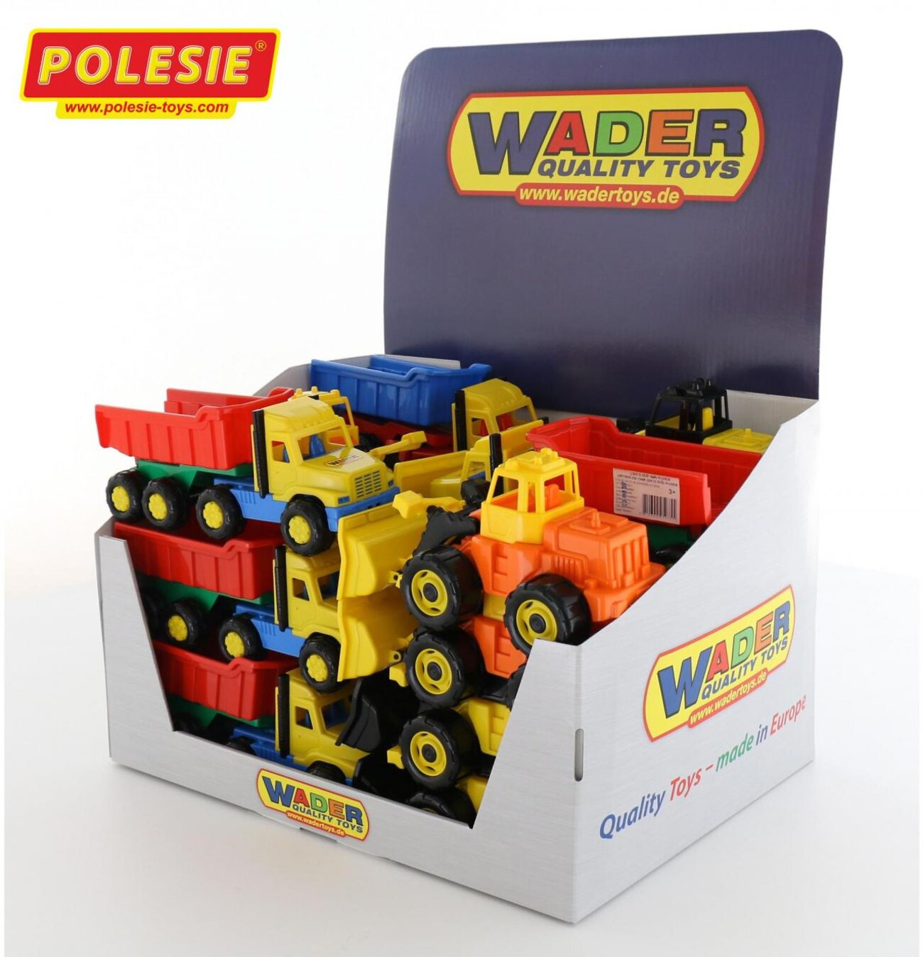 Полесье Автомобиль (дисплей №68) Wader 320140 50755