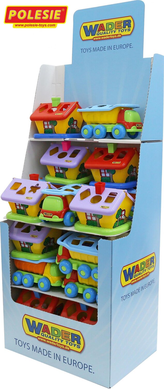 Полесье Игрушка развивающая (дисплей №77) Wader 320147 51479