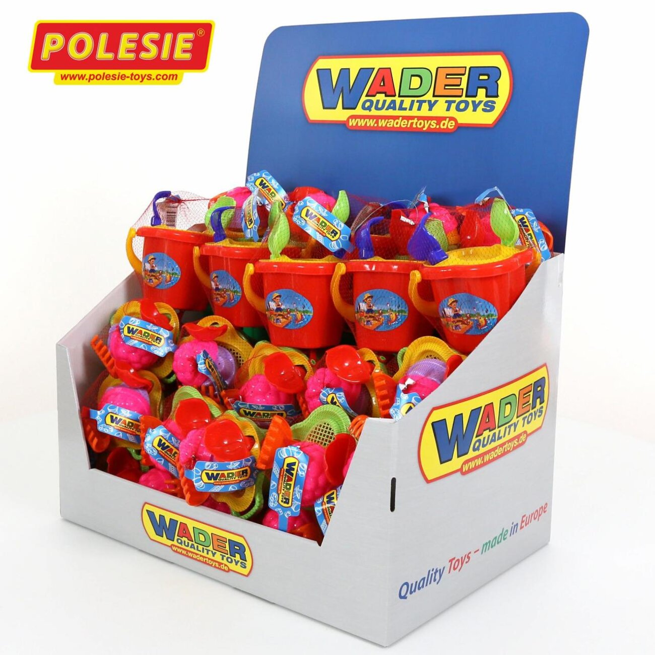 Полесье Набор песочный (дисплей №79) Wader 320148 50830
