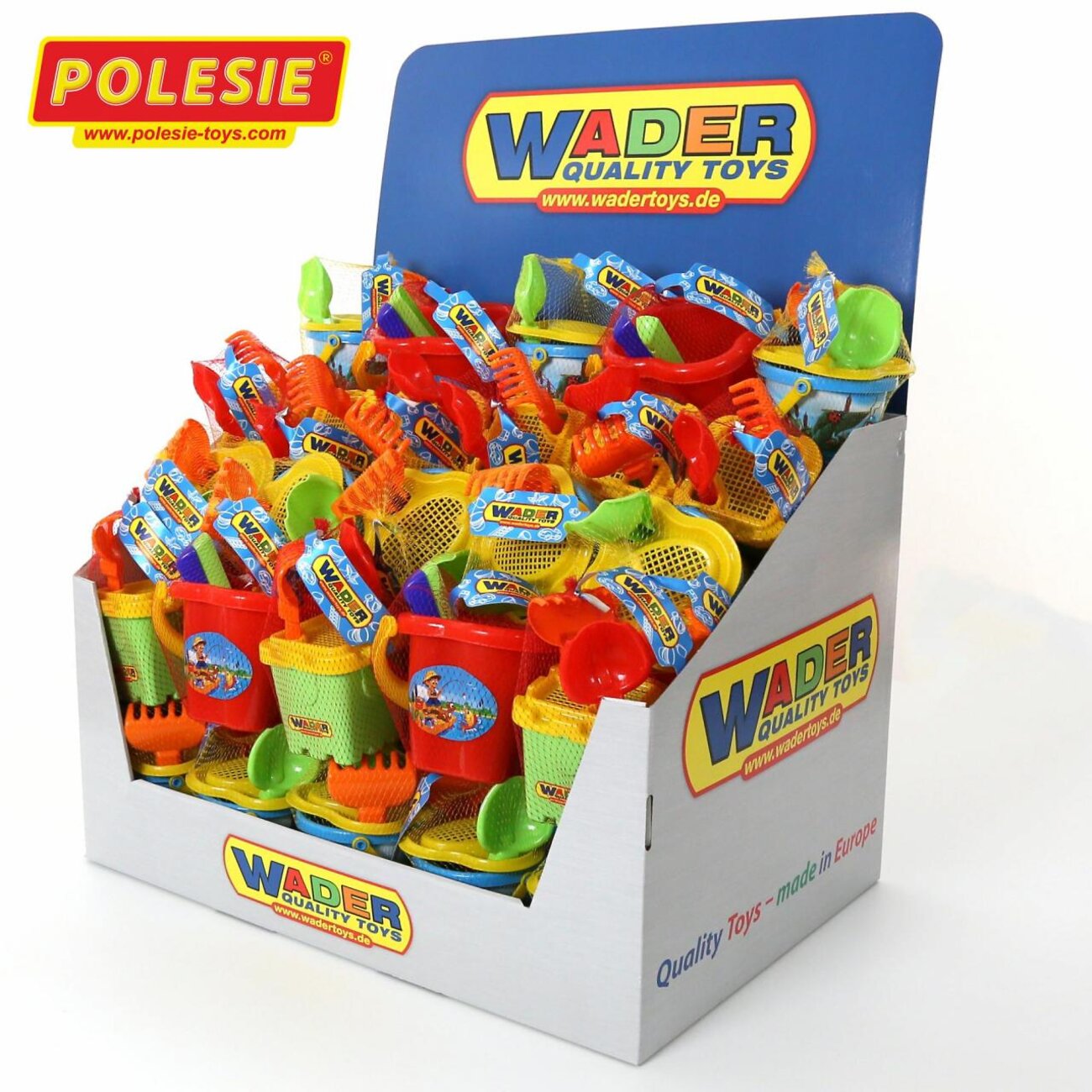 Полесье Набор песочный (дисплей №80) Wader 320149 50854