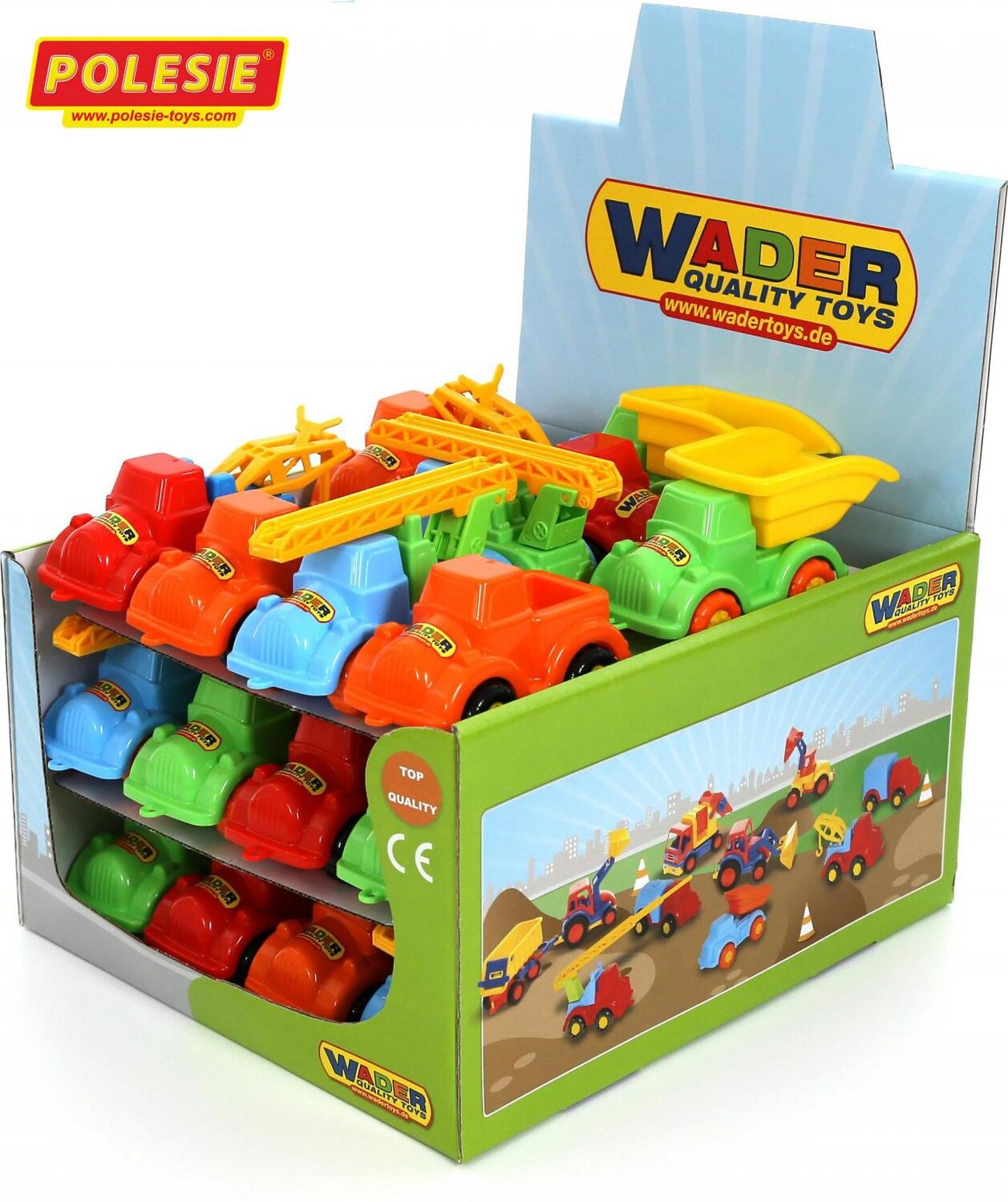Полесье "Борька", автомобиль (дисплей №12) Wader 320154 50359