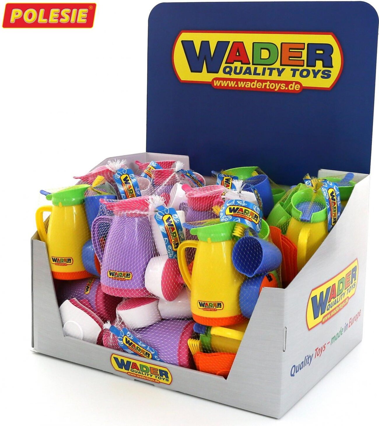 Wader Набор детской посуды "Алиса" на 4 персоны (дисплей №9) Wader 320162 49926