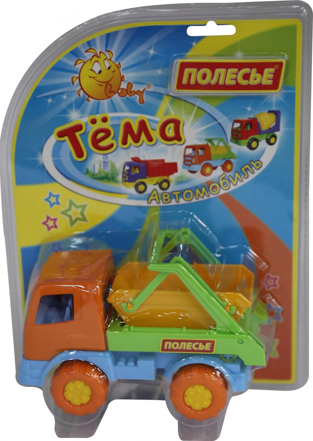 Полесье "Тёма", автомобиль-коммунальная спецмашина (в блистере №2) 320200 4915