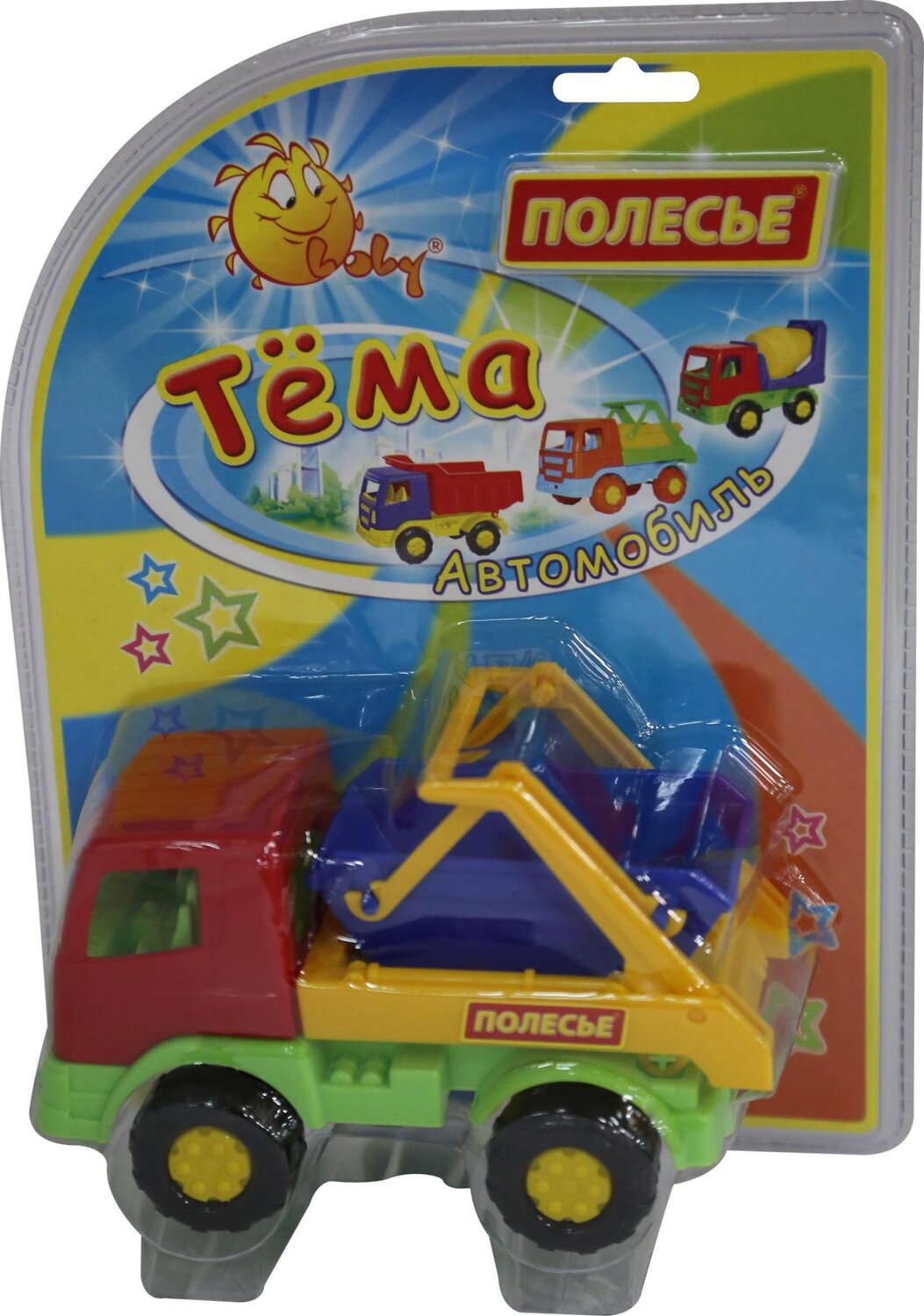Полесье "Тёма", автомобиль-коммунальная спецмашина (в блистере №2) 320200 4915