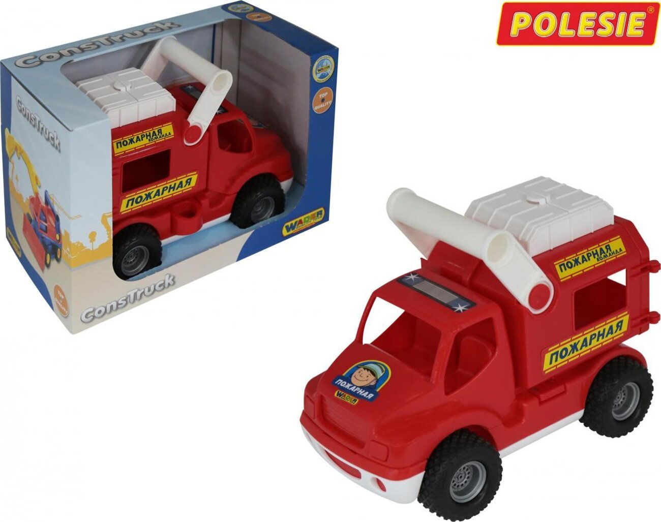 Wader "КонсТрак - пожарная команда", автомобиль (в коробке) 320875 41920