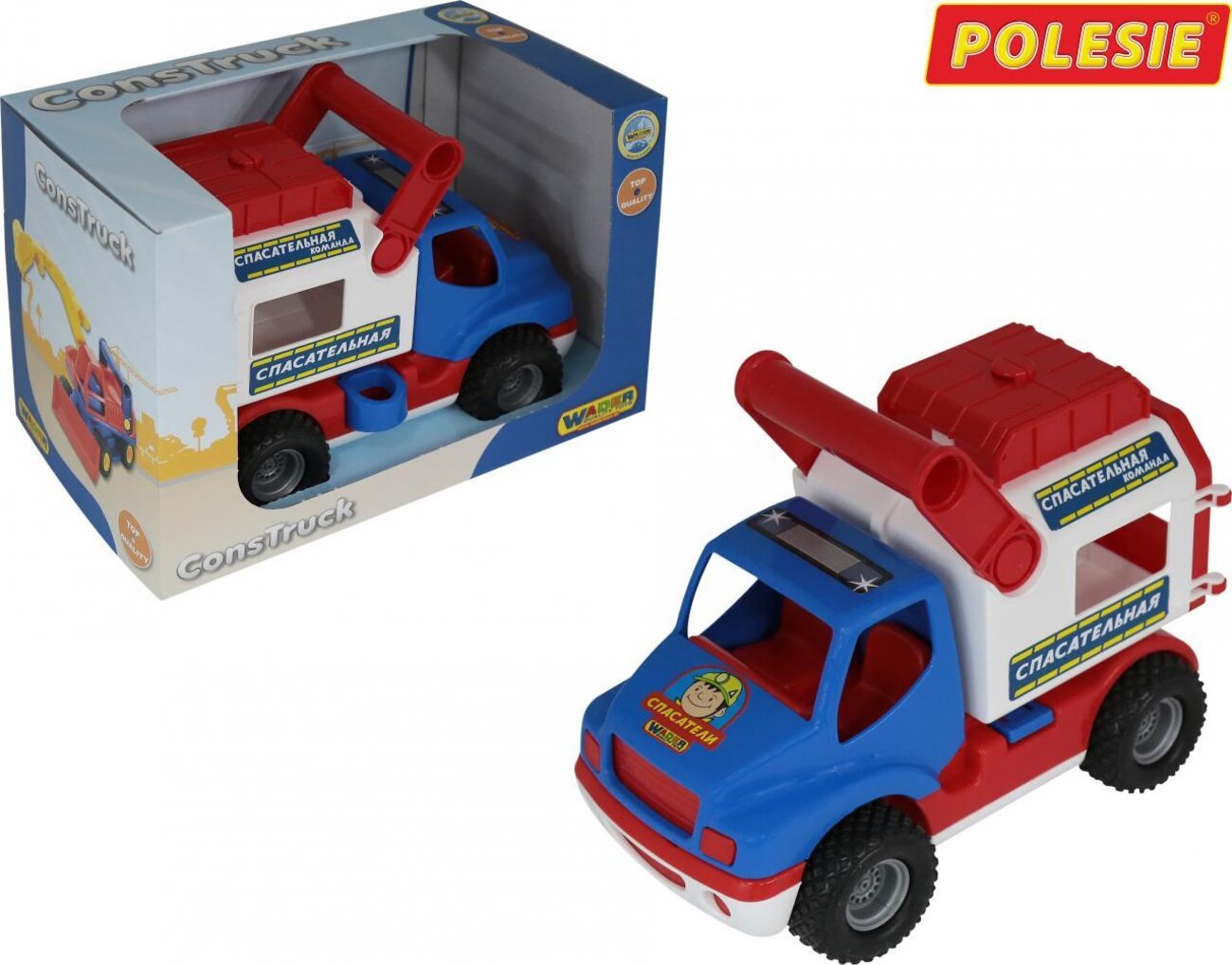 Wader "КонсТрак - спасательная команда", автомобиль (в коробке) 320877 41937