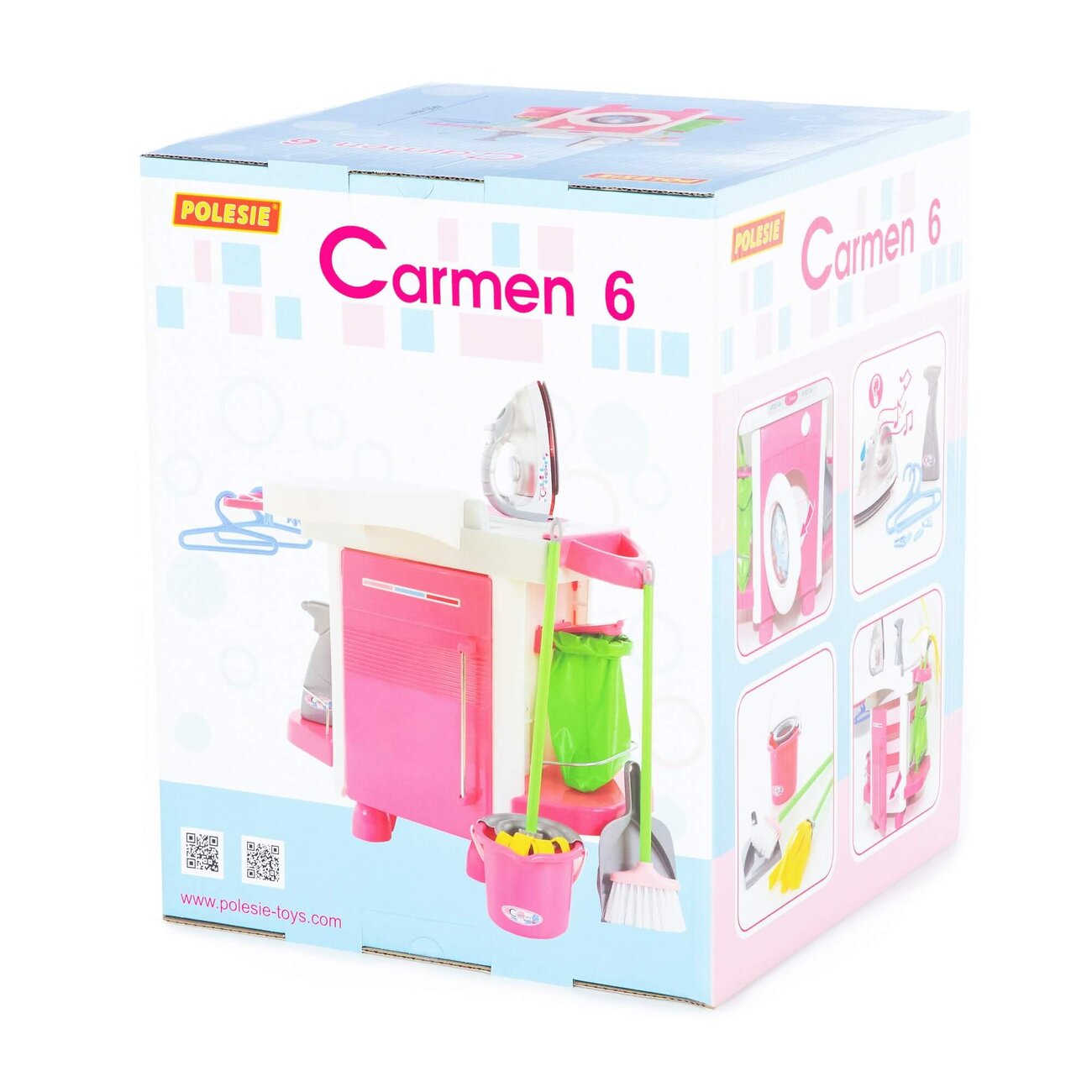 Полесье Набор "Carmen" №6 с аксессуарами и утюжком (в коробке) 321367 58850