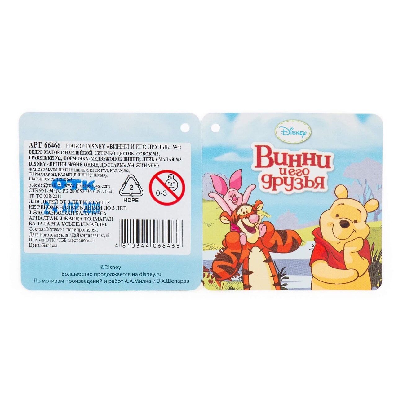 Полесье Набор Disney «Винни и его друзья» №4 321988 66466