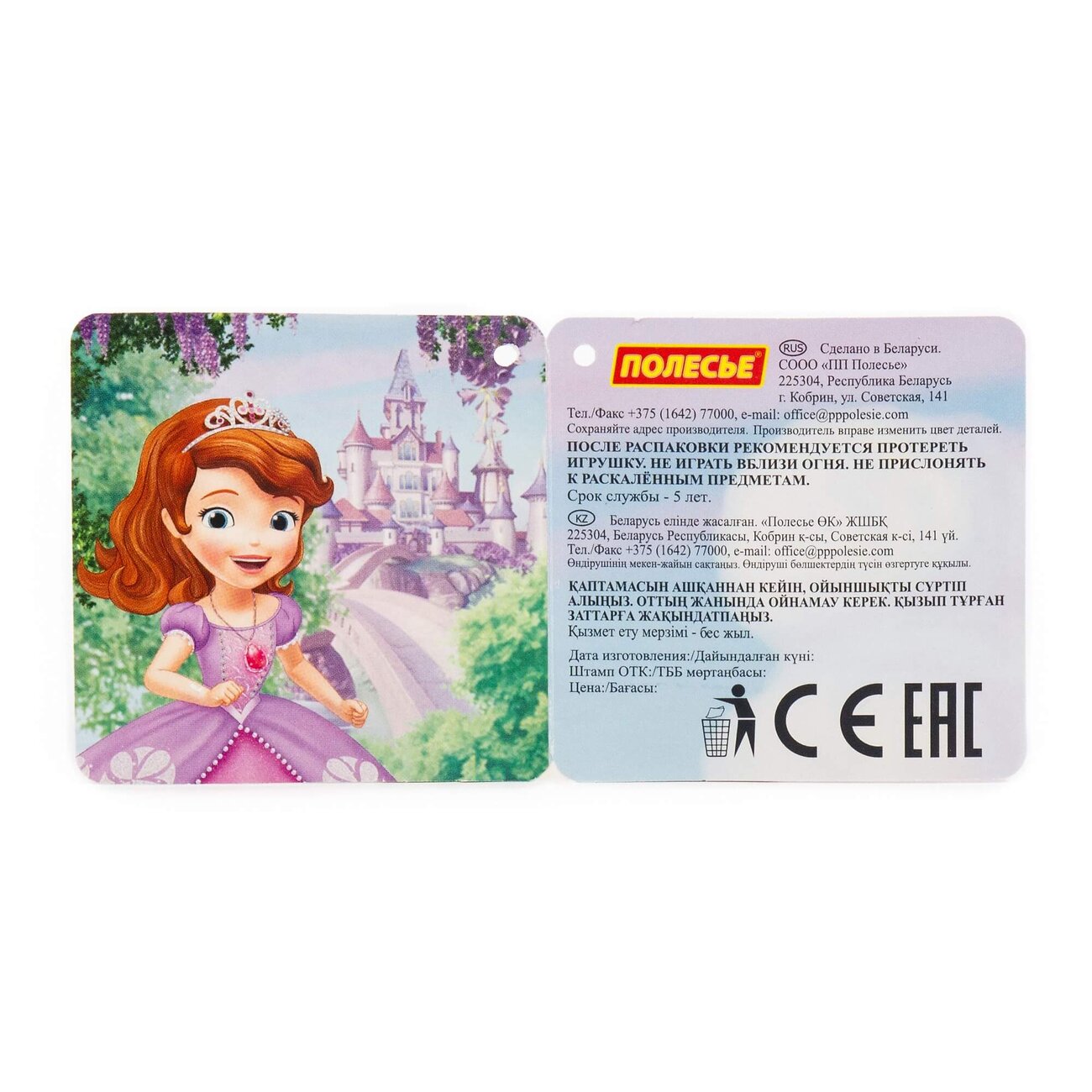 Полесье Набор Disney «София Прекрасная» №1 322108 67371