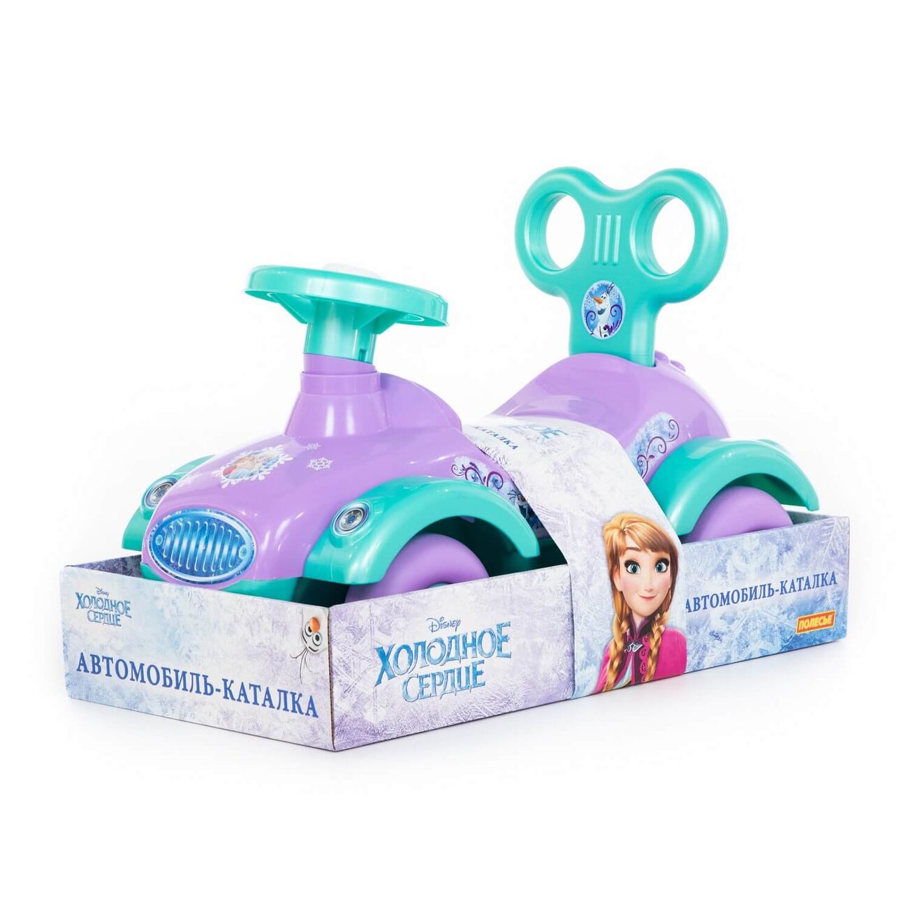 Полесье Автомобиль-каталка Disney "Холодное сердце" (в лотке) 322199 70678