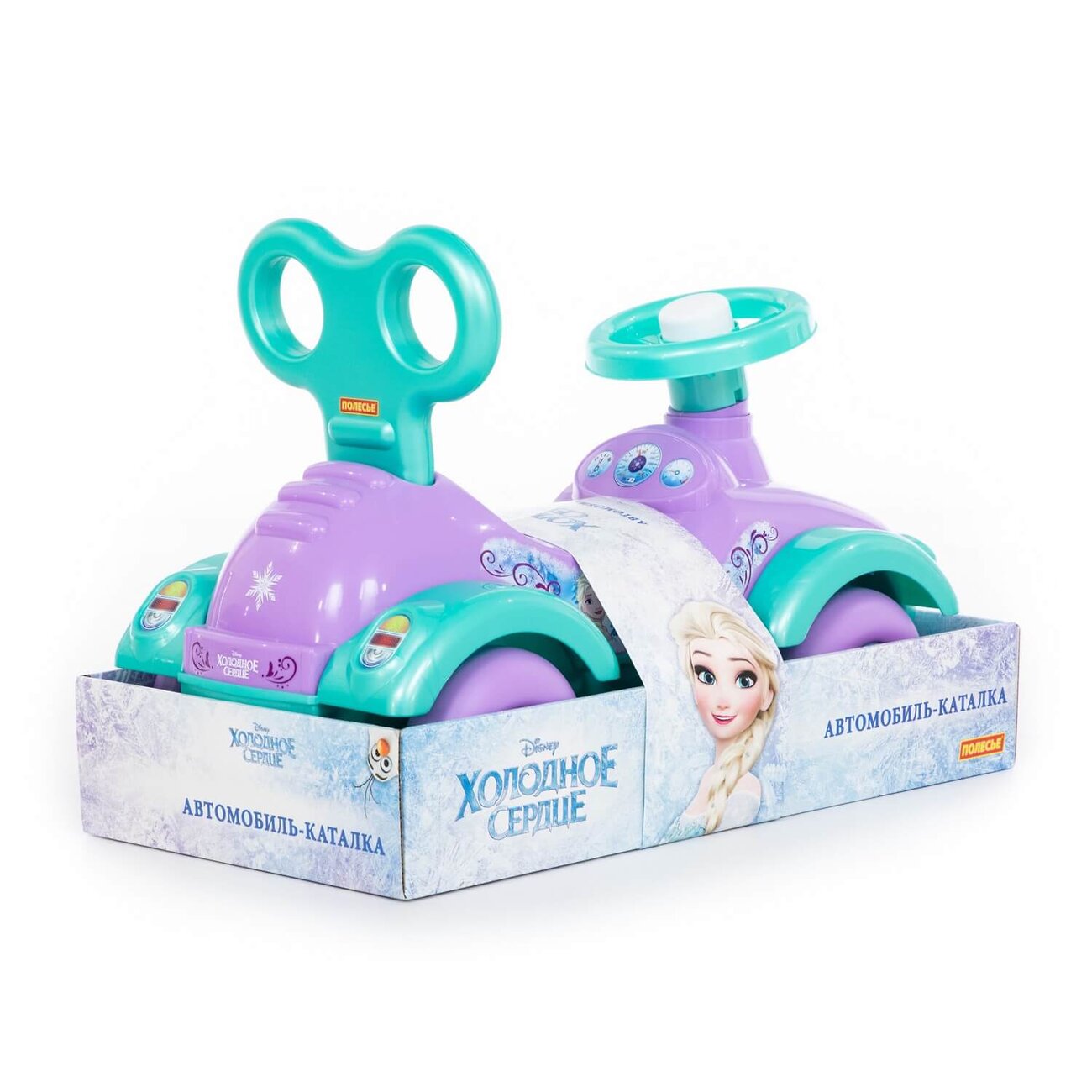 Полесье Автомобиль-каталка Disney "Холодное сердце" (в лотке) 322199 70678