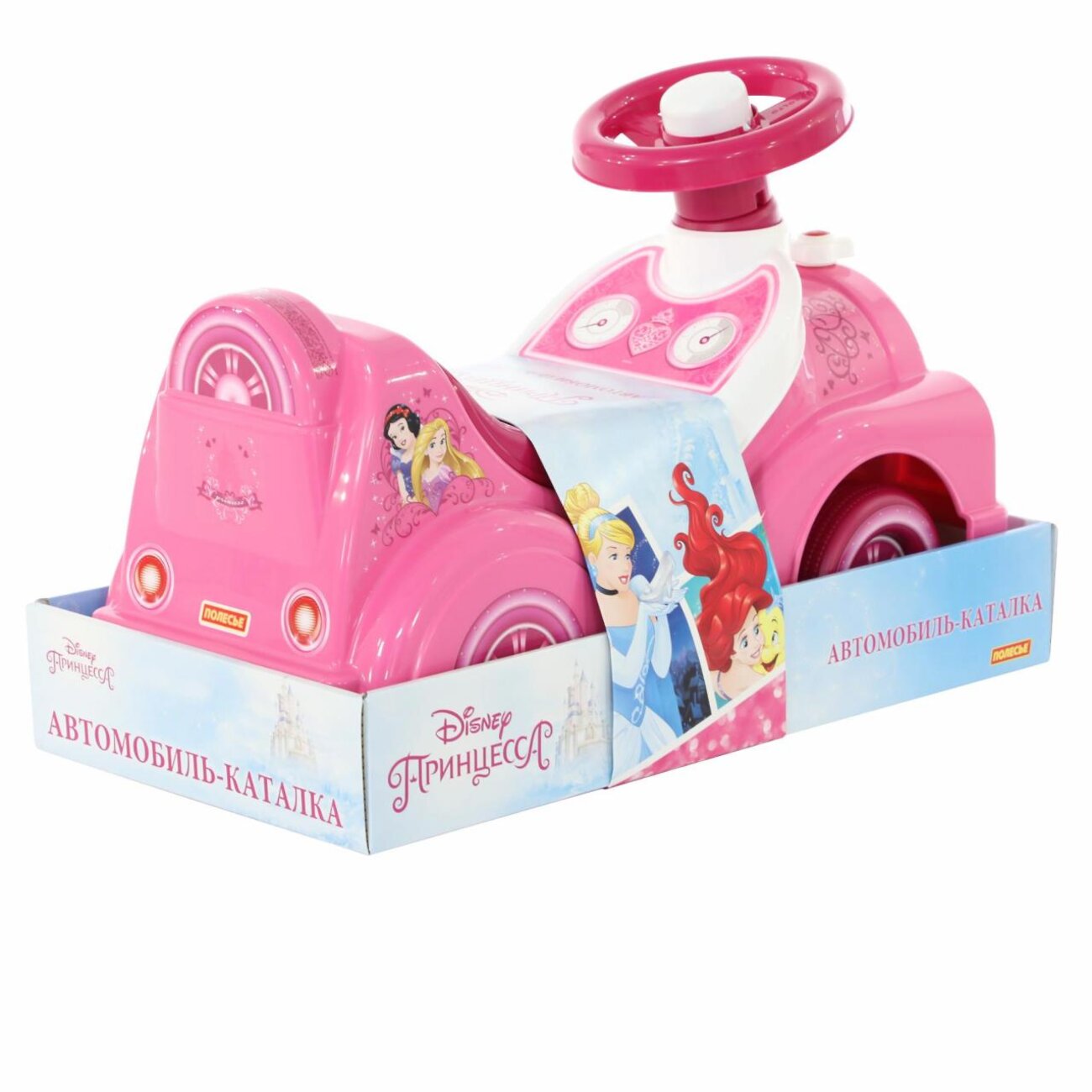 Полесье Автомобиль-каталка Disney "Принцессы" (в лотке) 322200 70784